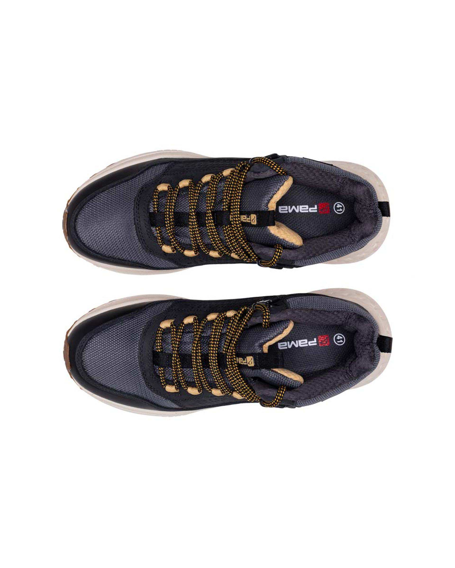 کفش مردانه ساقدار مشکی پاما Pama مدل DAV18