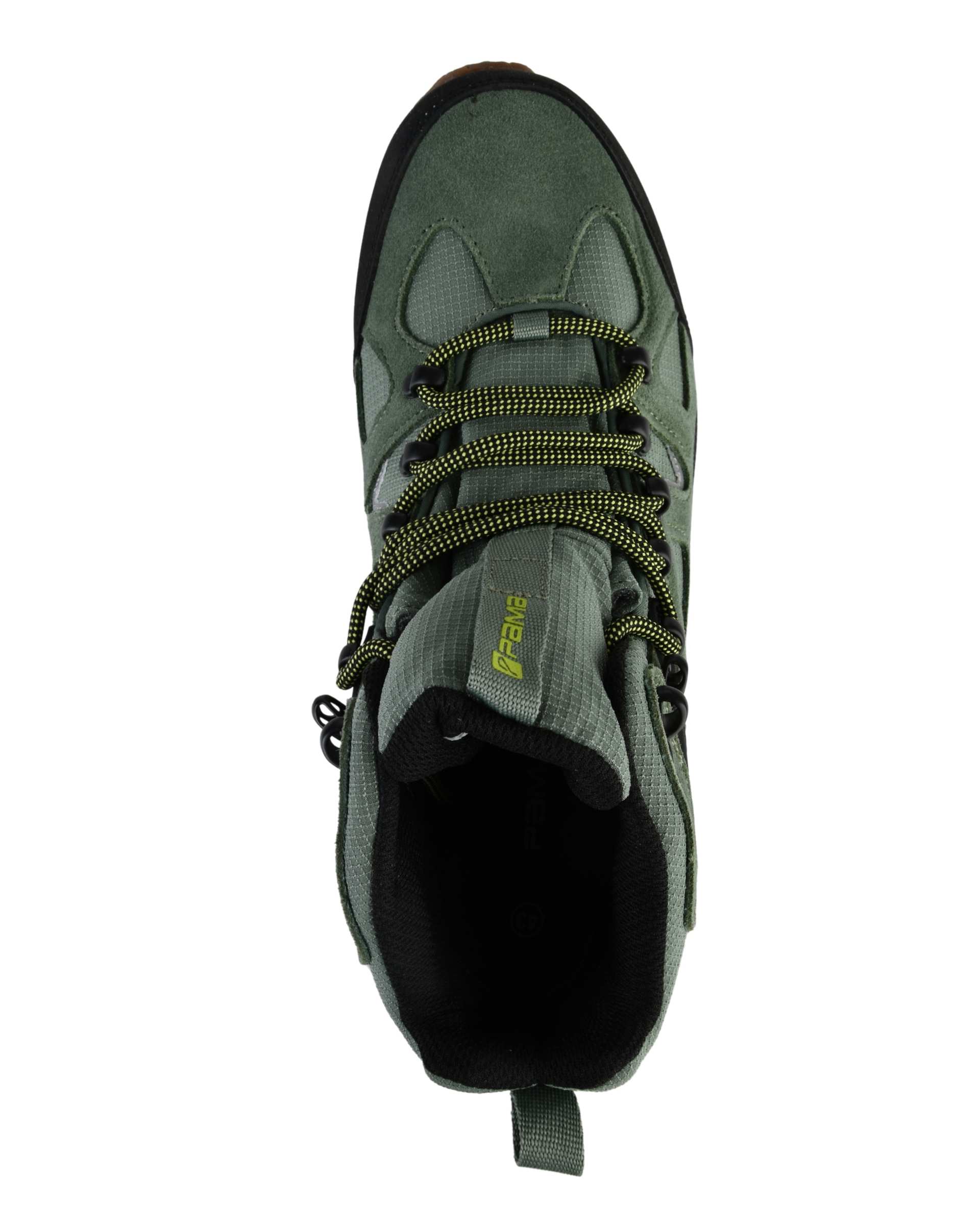 کفش مردانه ساقدار سبز پاما Pama مدل ضد آب DAV34