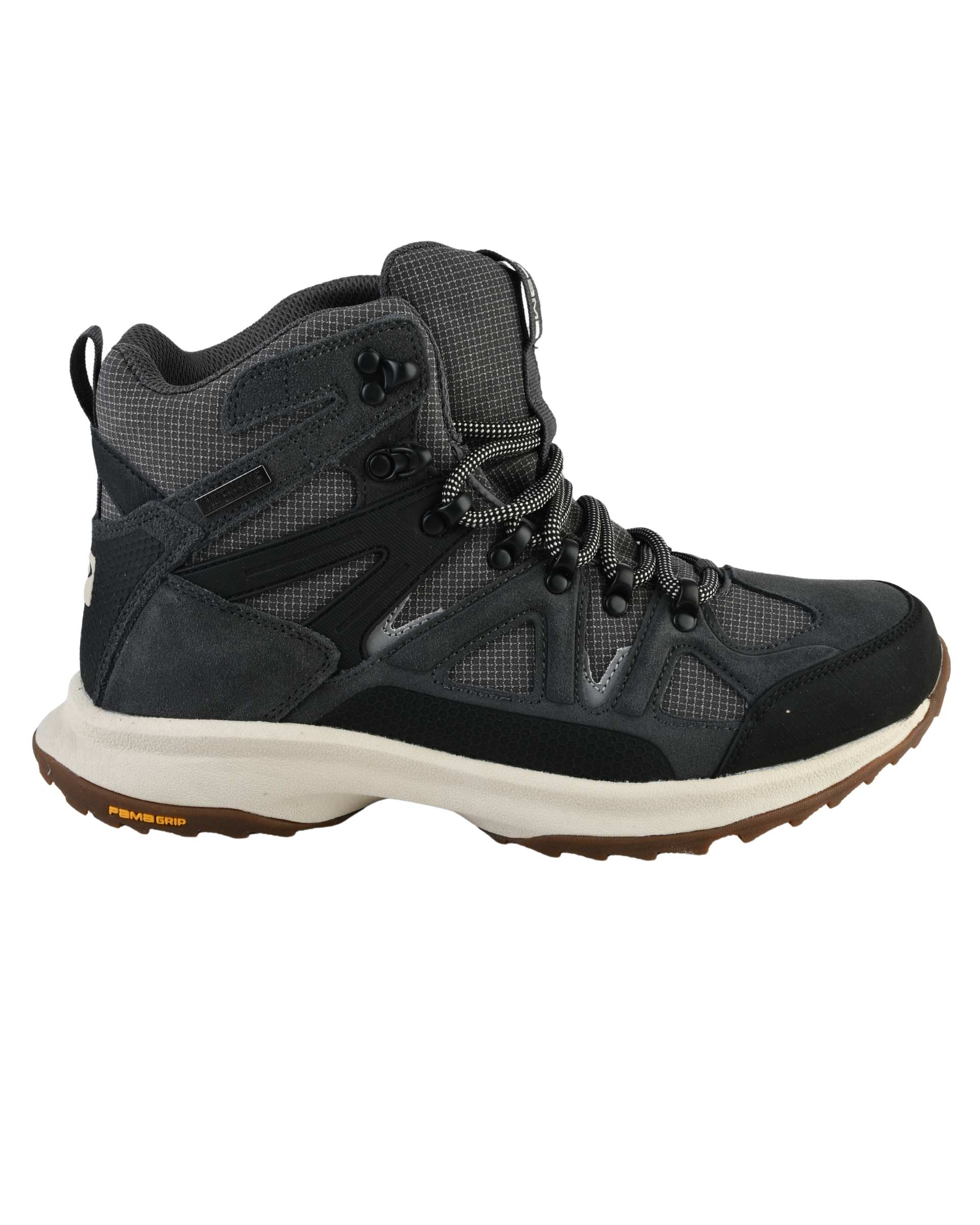 کفش مردانه ساقدار طوسی پاما Pama مدل ضد آب DAV34