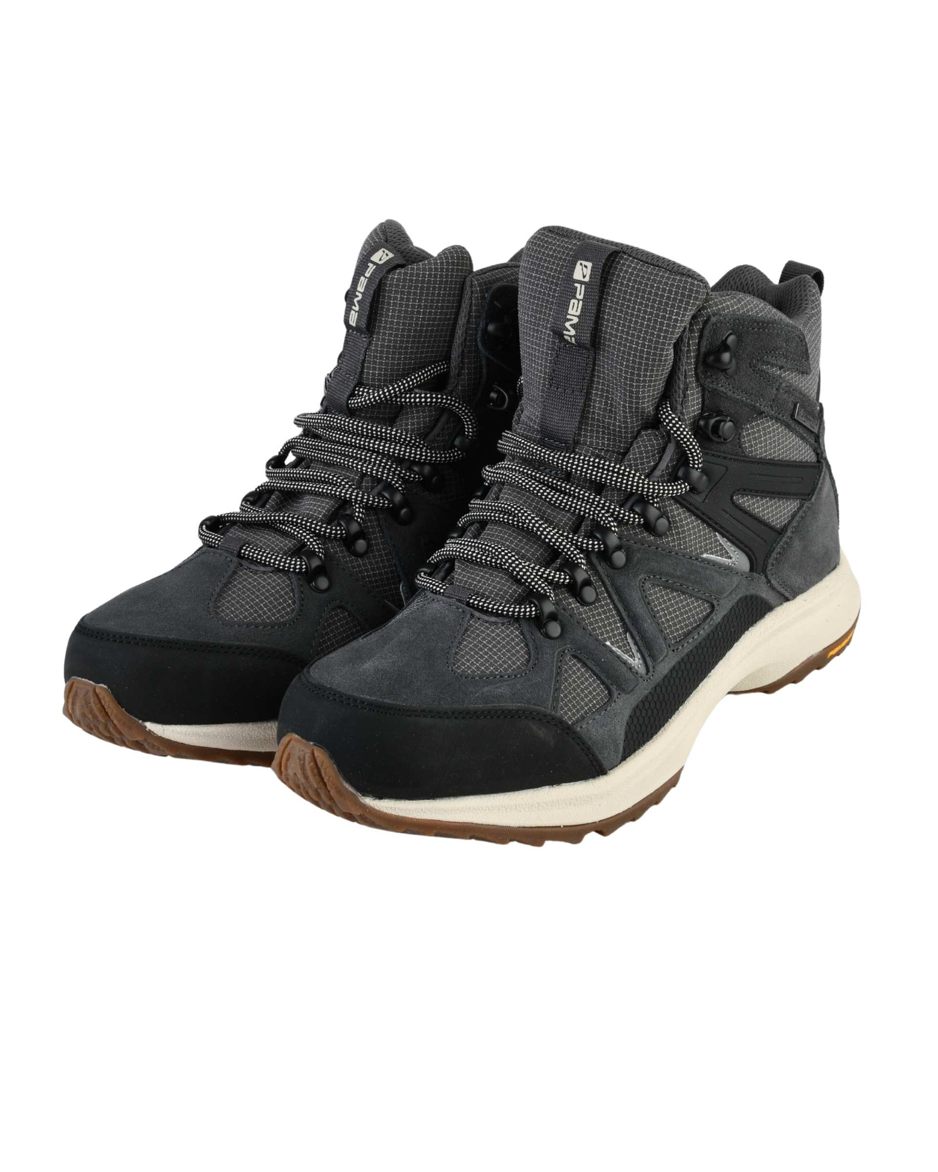 کفش مردانه ساقدار طوسی پاما Pama مدل ضد آب DAV34