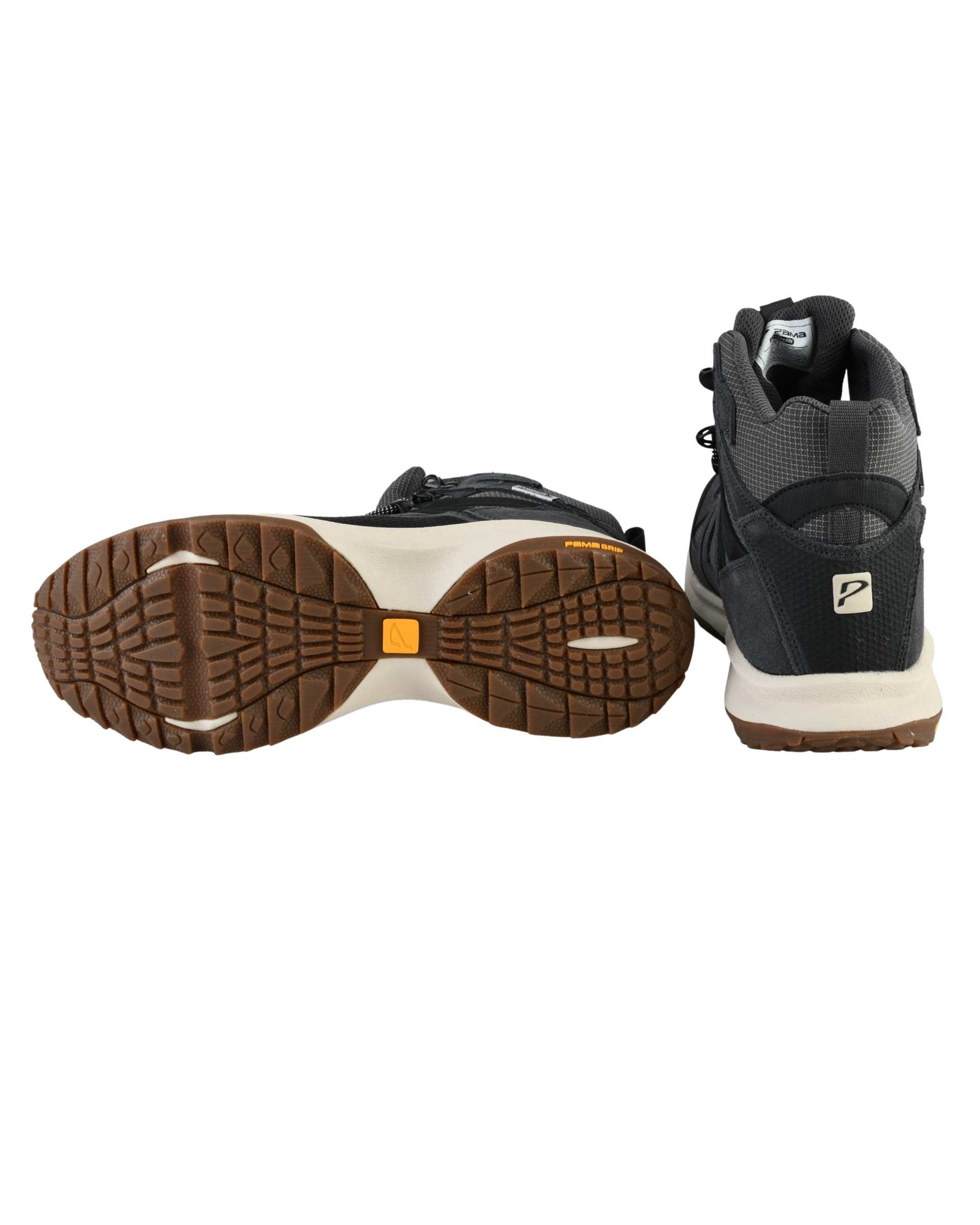 کفش مردانه ساقدار طوسی پاما Pama مدل ضد آب DAV34