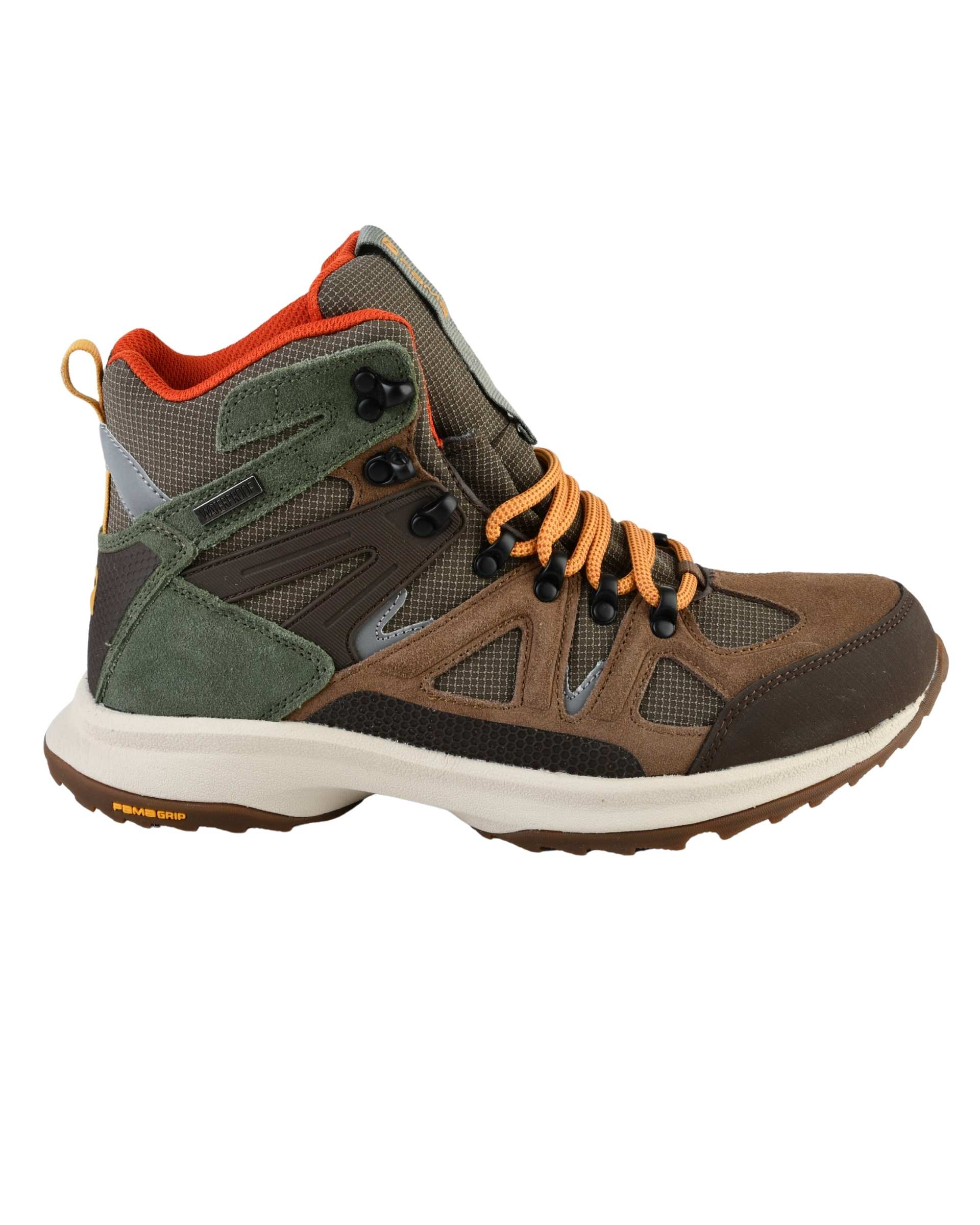 کفش مردانه ساقدار قهوه ای پاما Pama مدل ضد آب DAV34