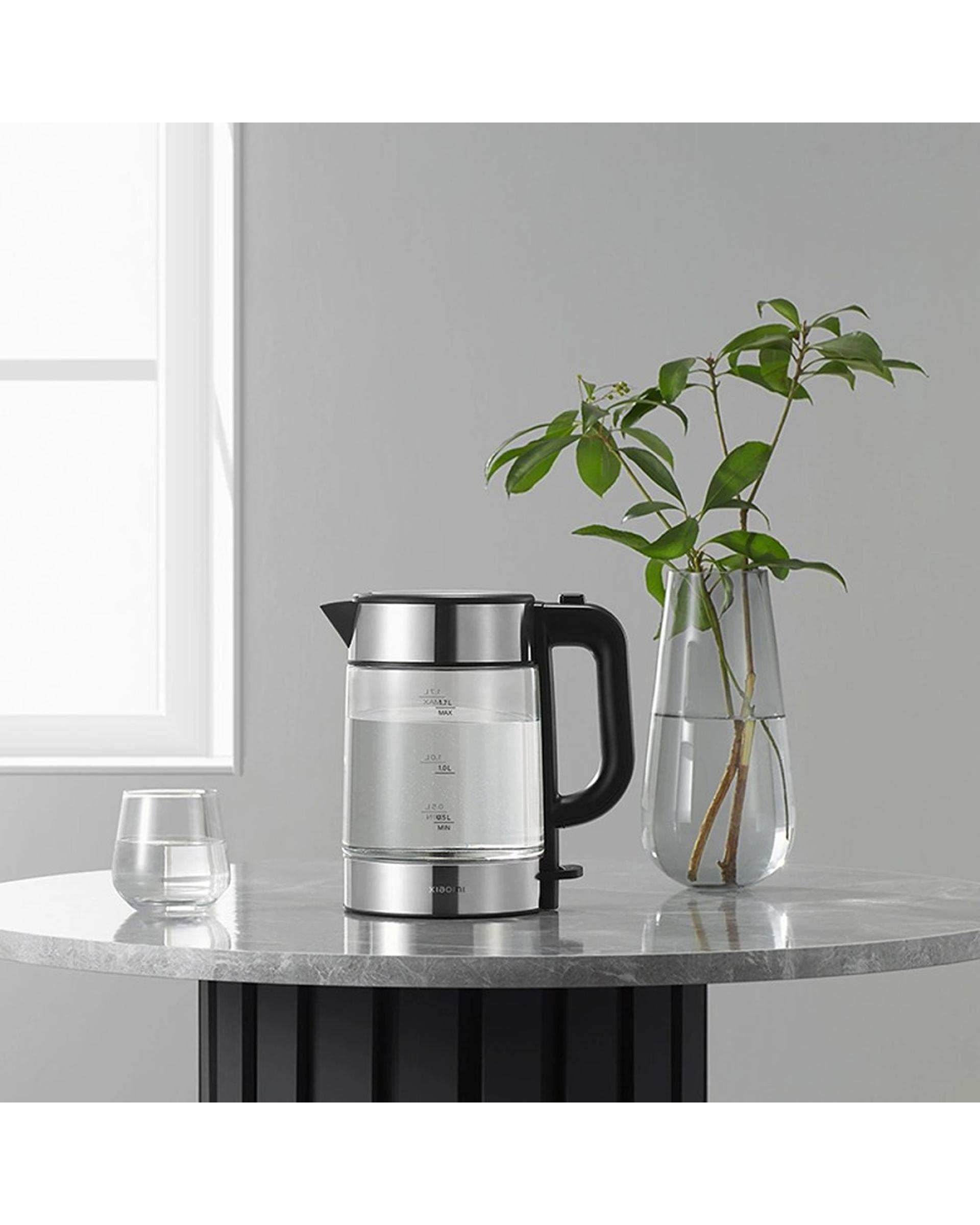 کتری برقی مشکی شیائومی Xiaomi مدل Electric glass Kettle