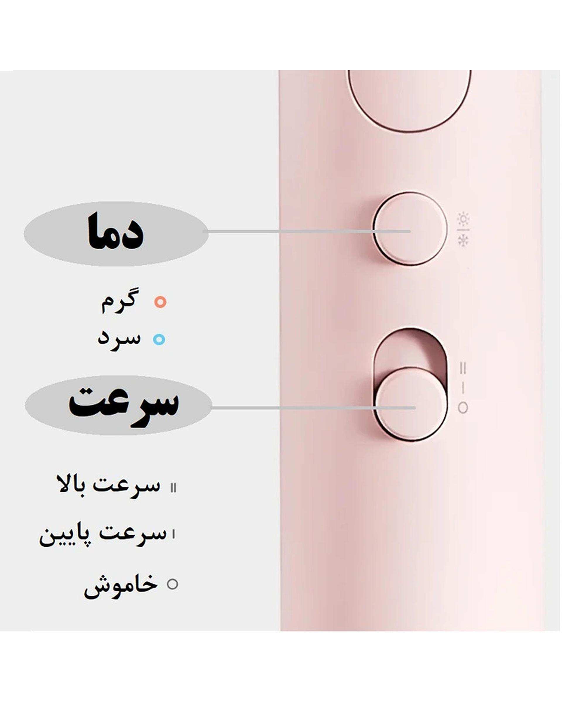 سشوار سفید شیائومی Xiaomi مدل Compact Hair Dryer H101