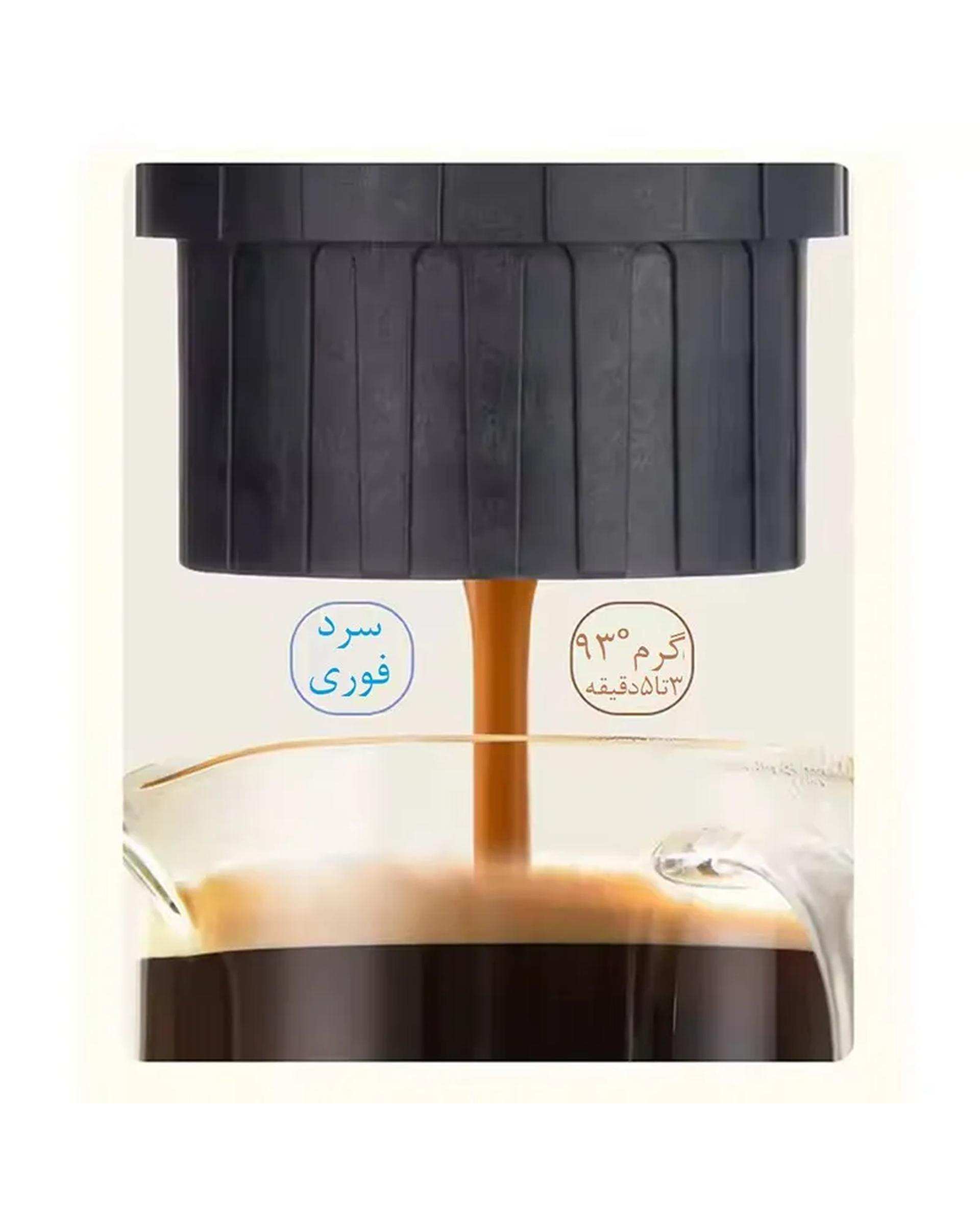 دستگاه اسپرسوساز شارژی قابل حمل مدل Portable espresso machine 2in1-JY-001BX