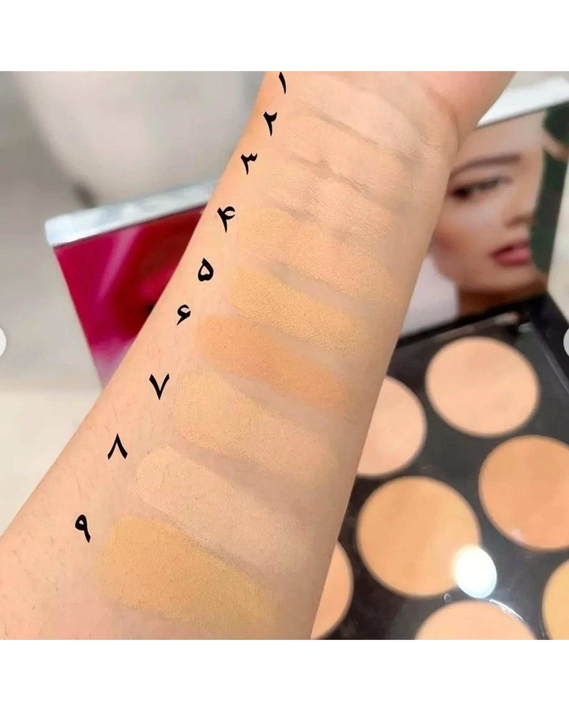 پنکک فول کاور ۲۴ ساعته فارمیراچ شماره C7