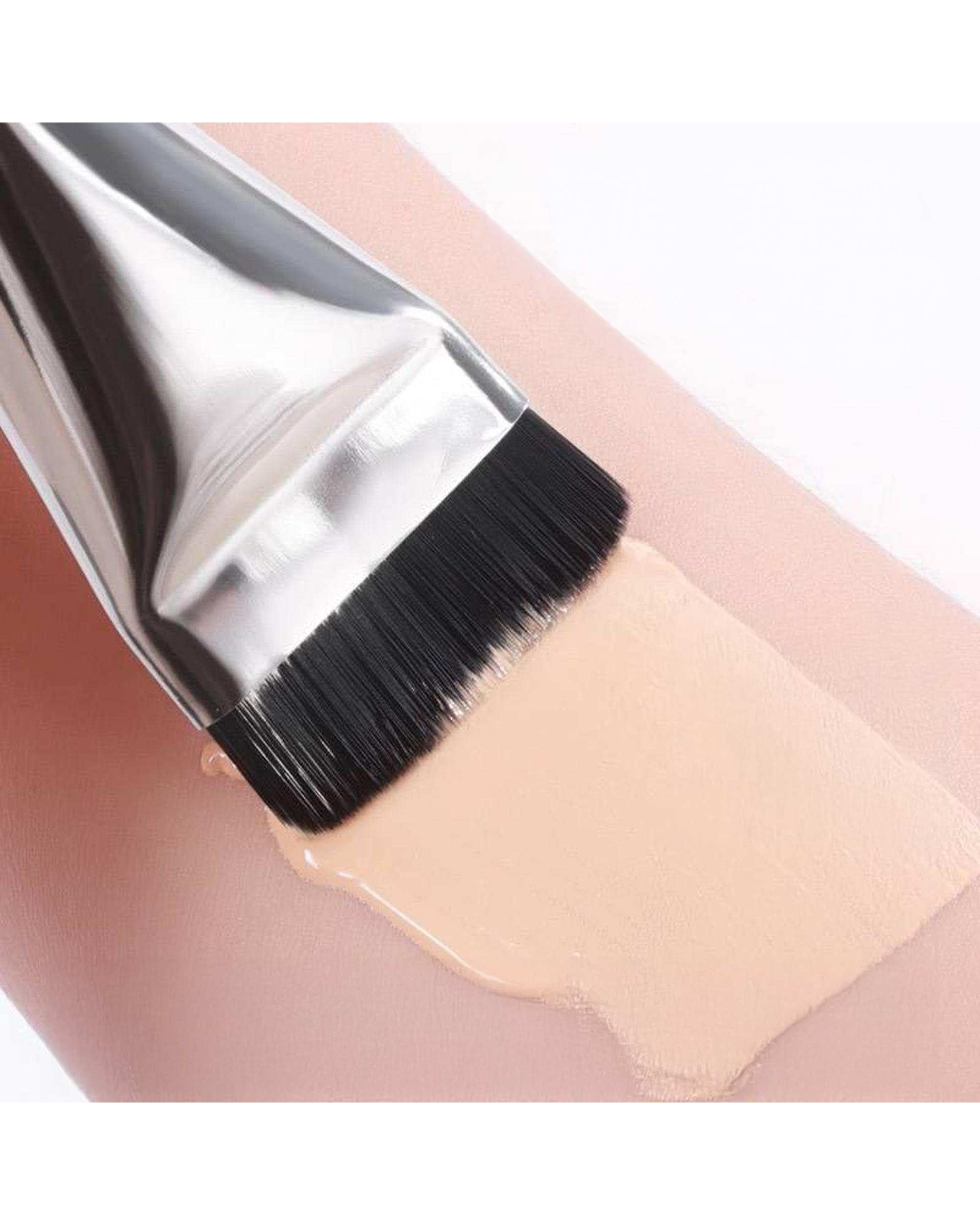 براش آرایشی سر تخت سیلور