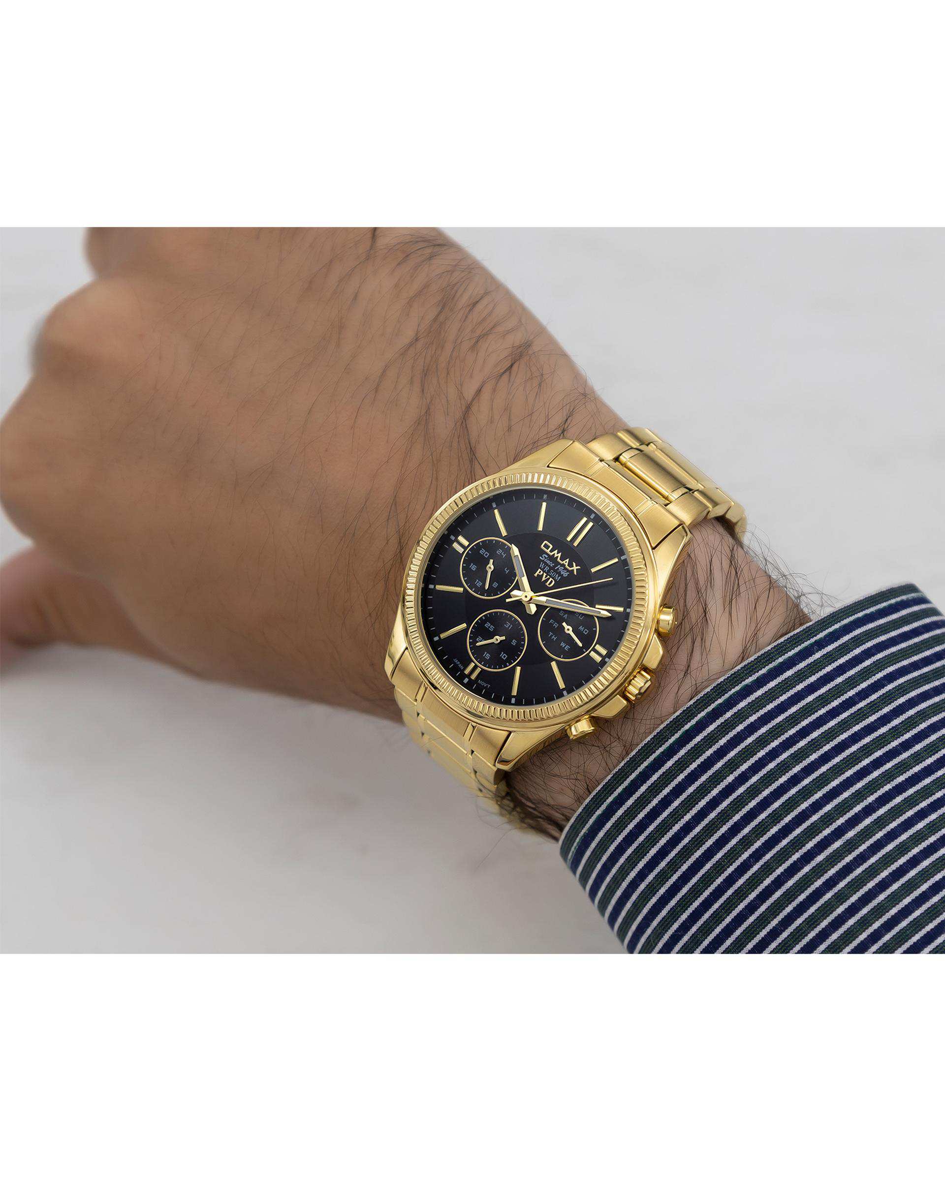 ساعت مچی مردانه عقربه ای اوماکس Omax کد CFM001Q002