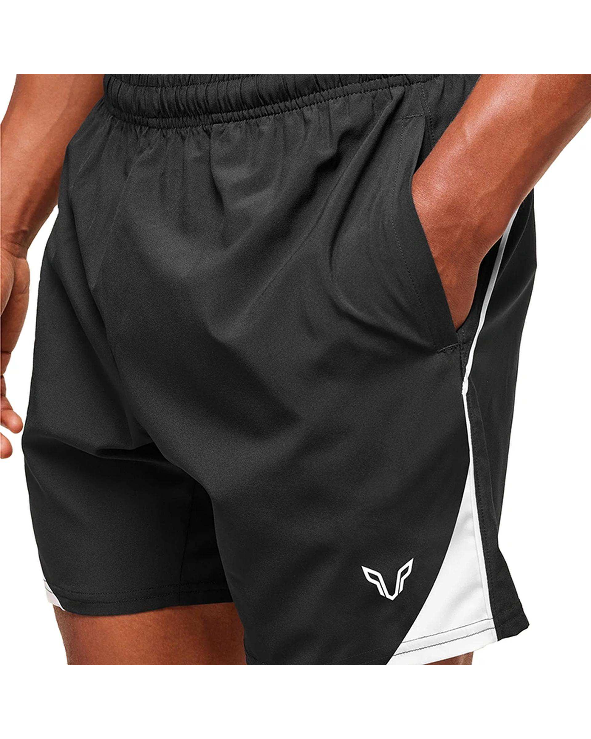 شلوارک ورزشی مردانه line مشکی نوزده نود و یک 1991 مدل SH1973 B