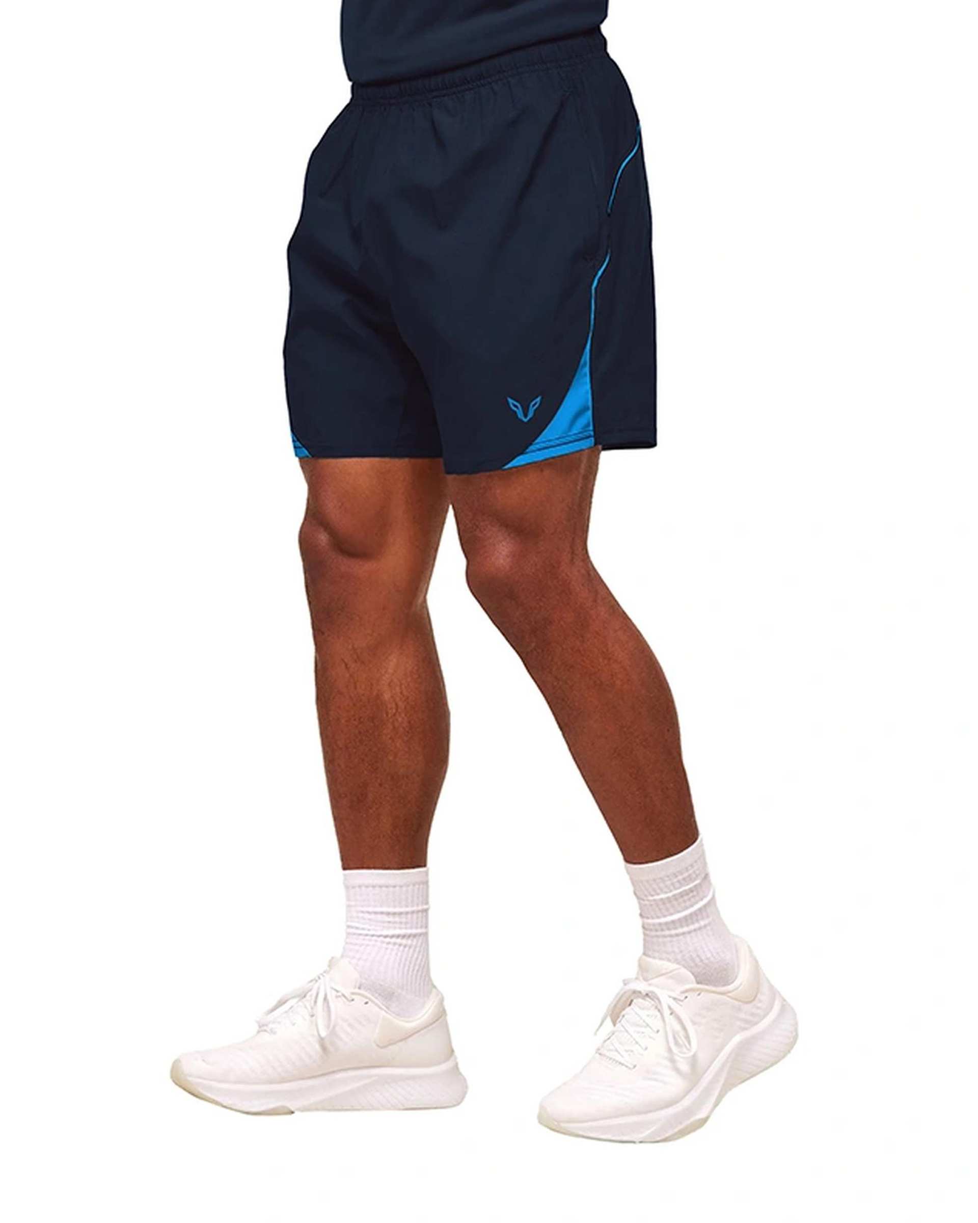 شلوارک ورزشی مردانه line سرمه ای نوزده نود و یک 1991 مدل SH1973 NB