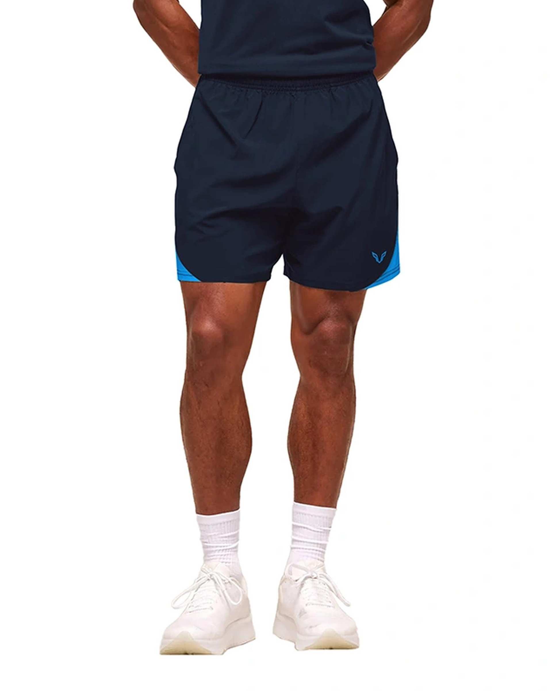 شلوارک ورزشی مردانه line سرمه ای نوزده نود و یک 1991 مدل SH1973 NB