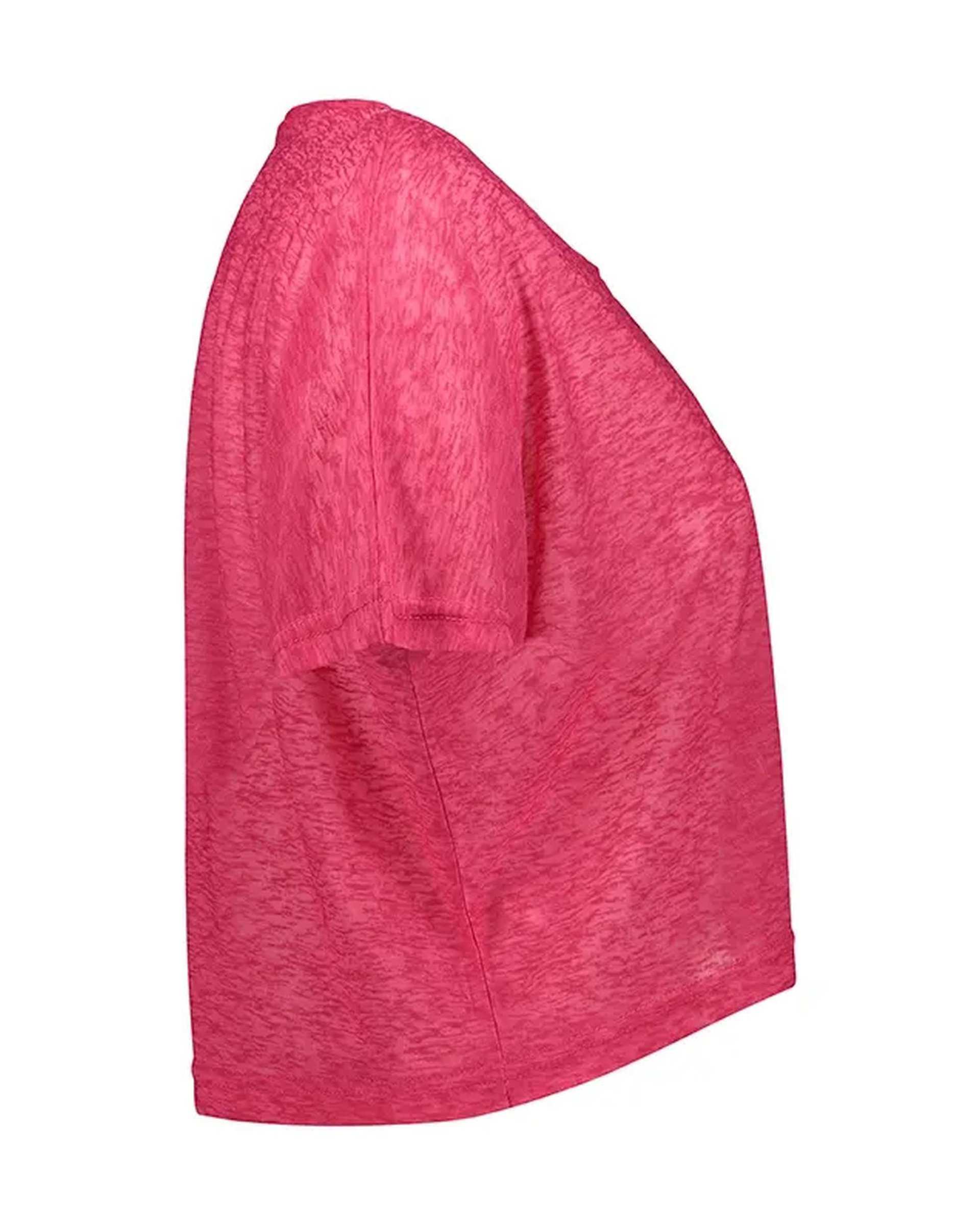 تی شرت کراپ ورزشی زنانه سرخابی نوزده نود و یک 1991 مدل TS1991 SO