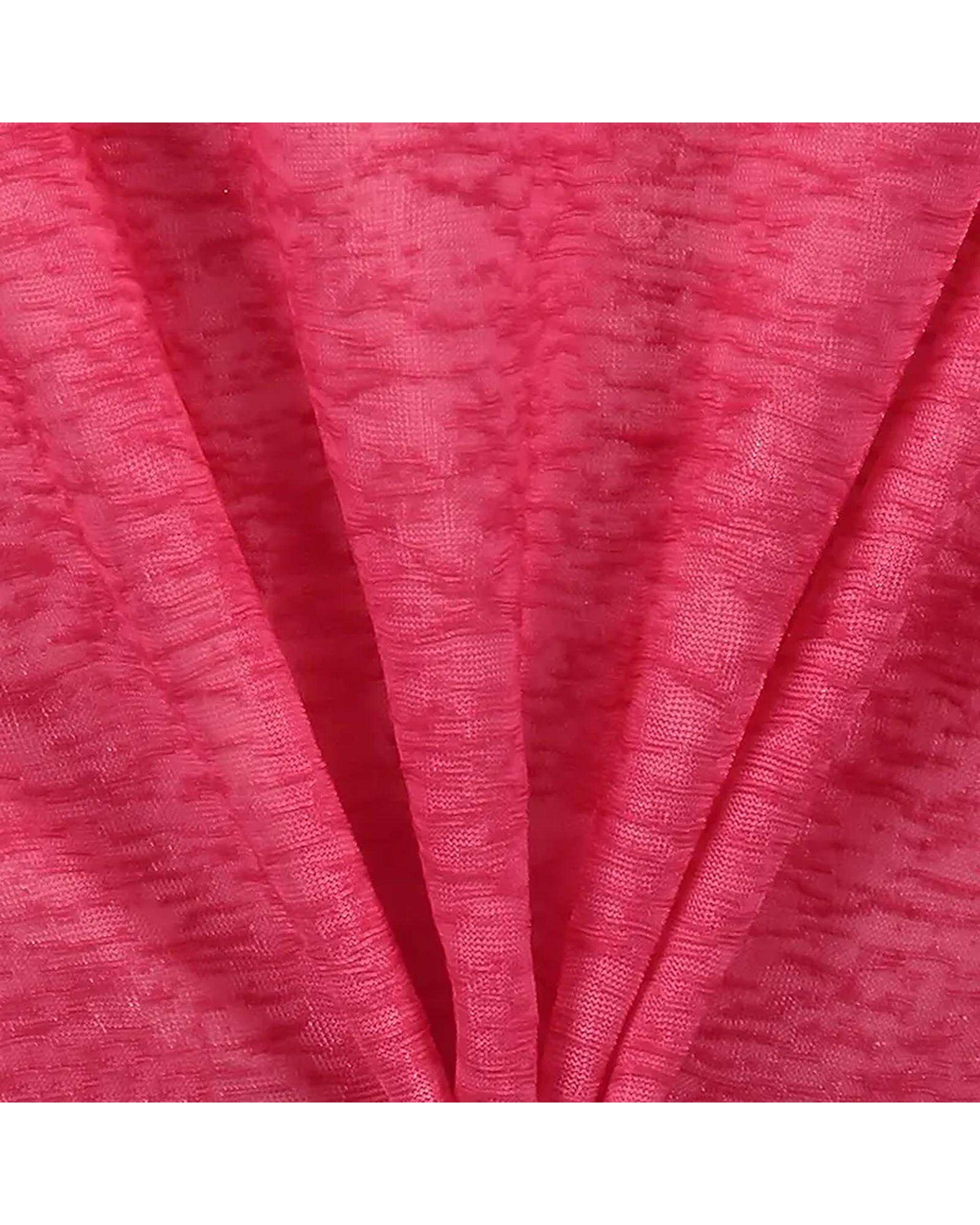 تی شرت کراپ ورزشی زنانه سرخابی نوزده نود و یک 1991 مدل TS1991 SO