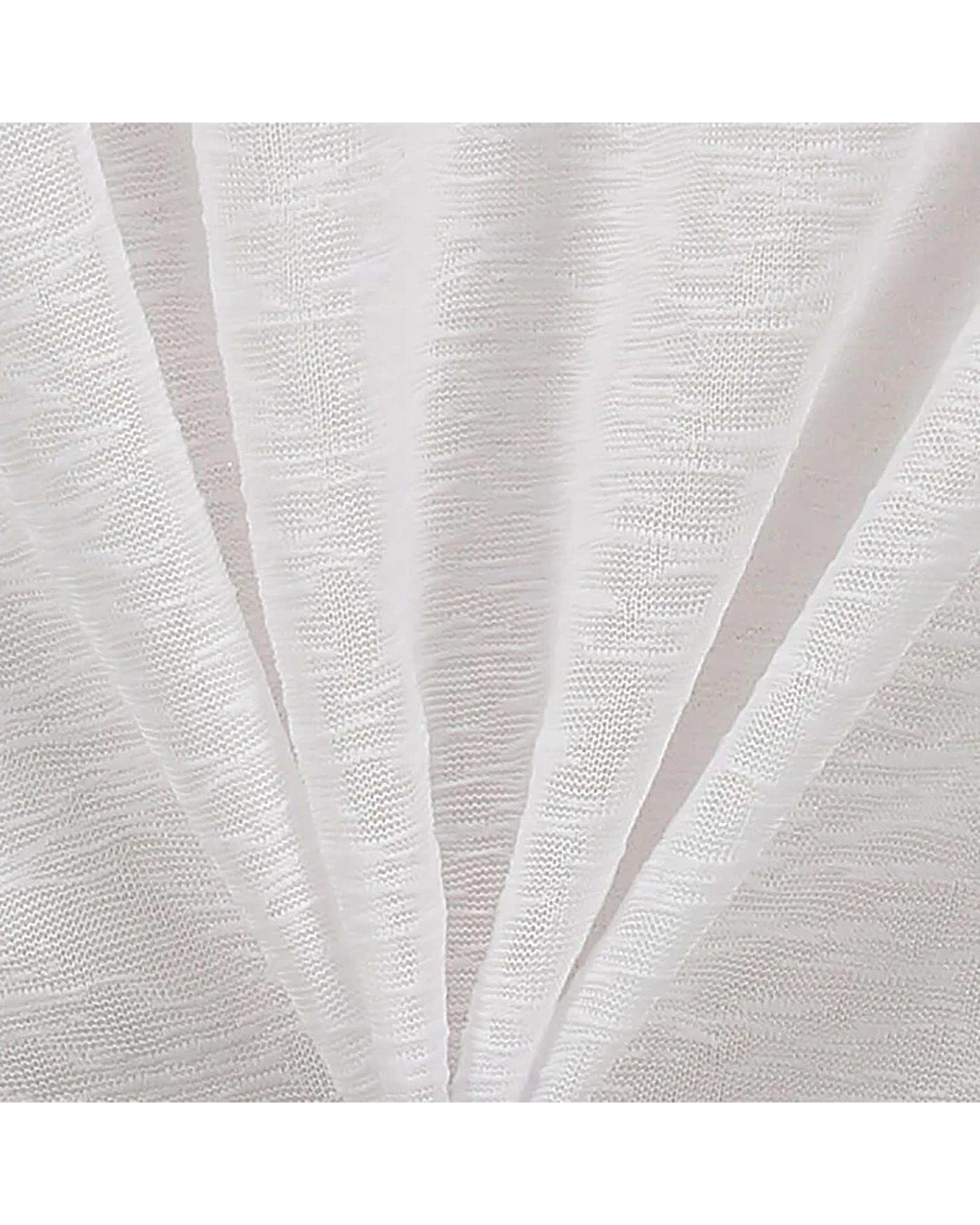 تی شرت کراپ ورزشی زنانه زیپ دار سفید نوزده نود و یک 1991 مدل TS1992 W