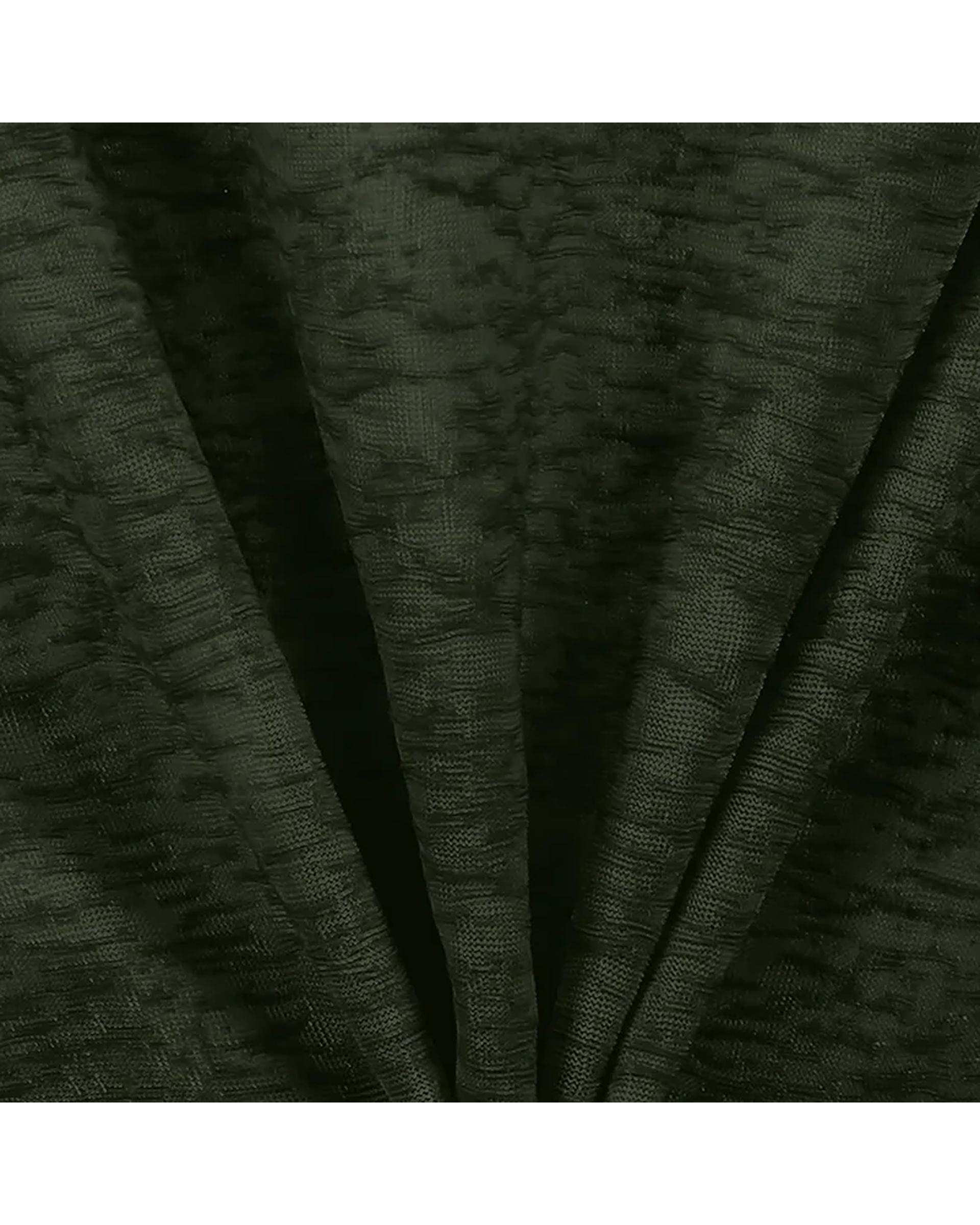 تی شرت کراپ ورزشی زنانه زیپ دار سبز نوزده نود و یک 1991 مدل TS1992 GR