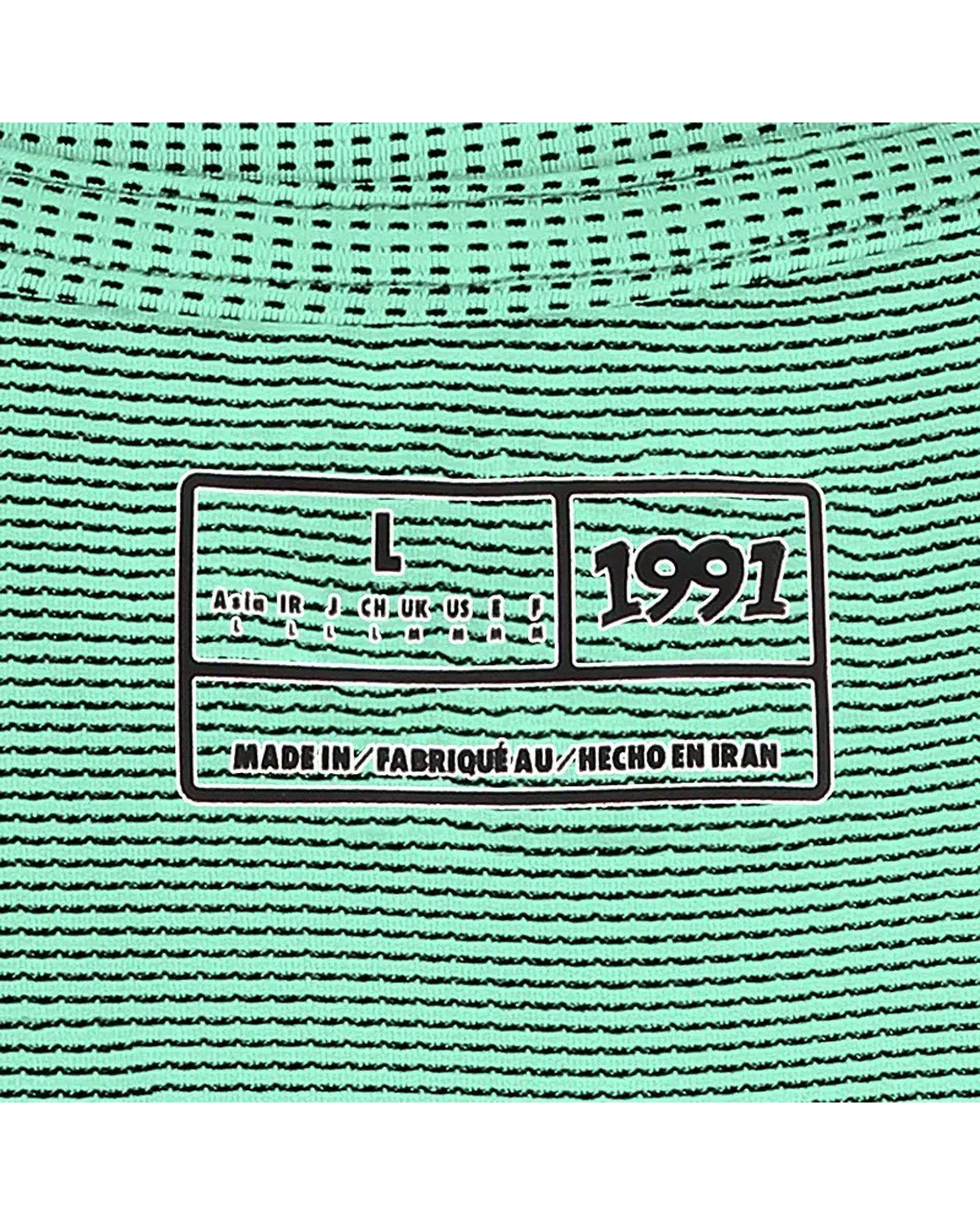 تاپ ورزشی مردانه اورسایز سبز روشن نوزده نود و یک 1991 مدل TS1993 LGR