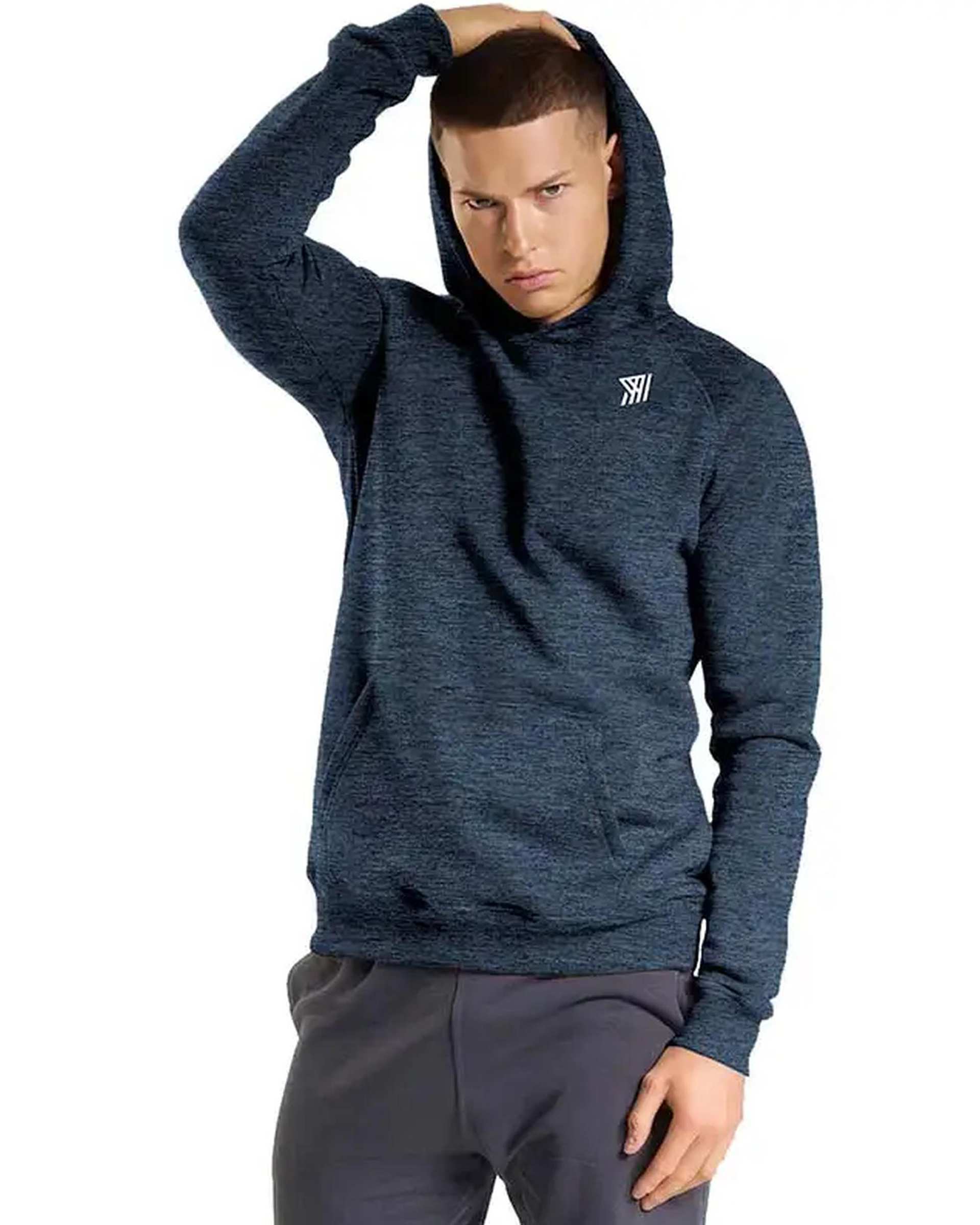 هودی ورزشی مردانه سرمه ای نوزده نود و یک 1991 مدل GK1941 NB