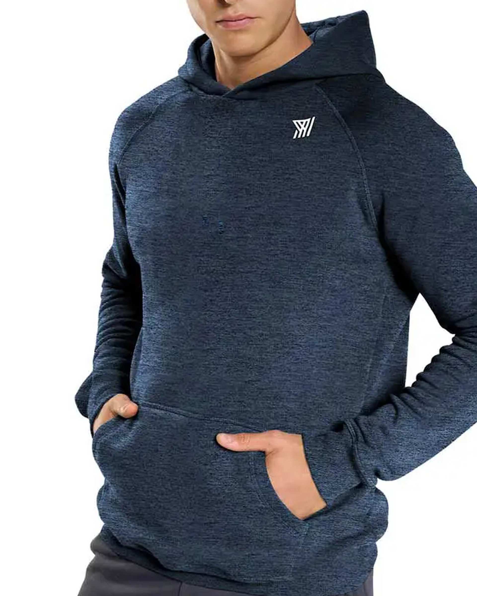 هودی ورزشی مردانه سرمه ای نوزده نود و یک 1991 مدل GK1941 NB