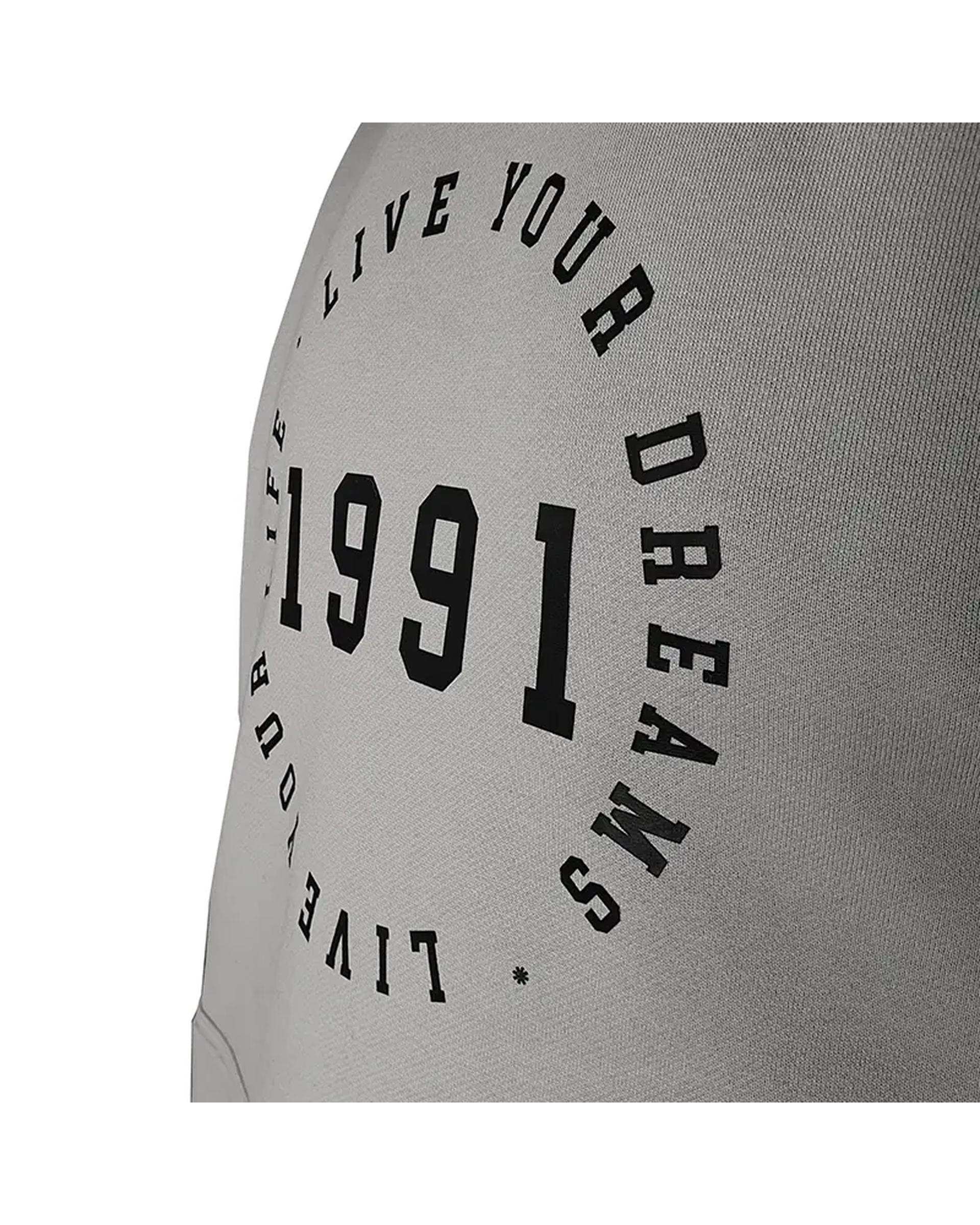 هودی مردانه Brush طوسی نوزده نود و یک 1991 مدل GK1931 G