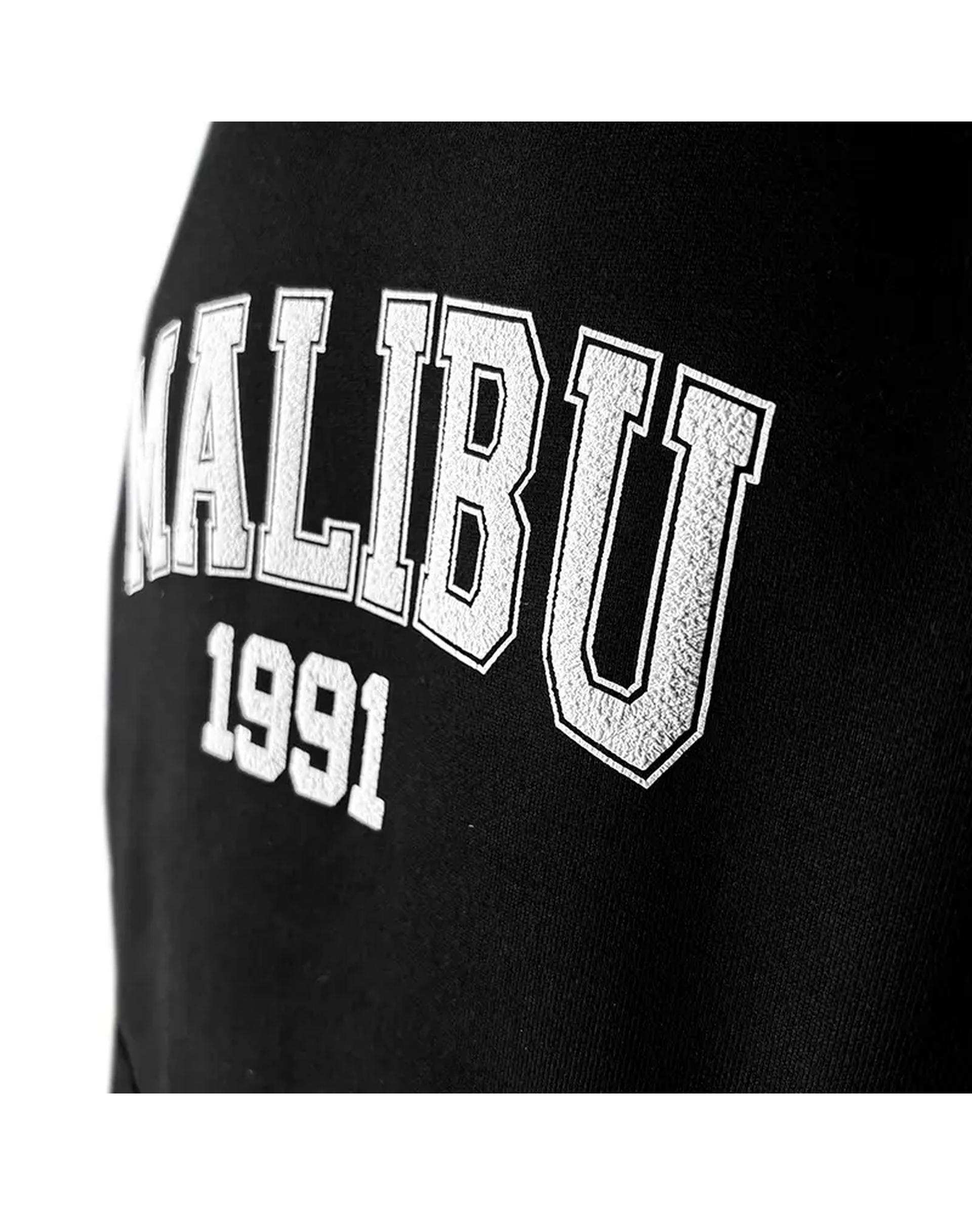 هودی مردانه MALIBU مشکی نوزده نود و یک 1991 مدل GK1945 B