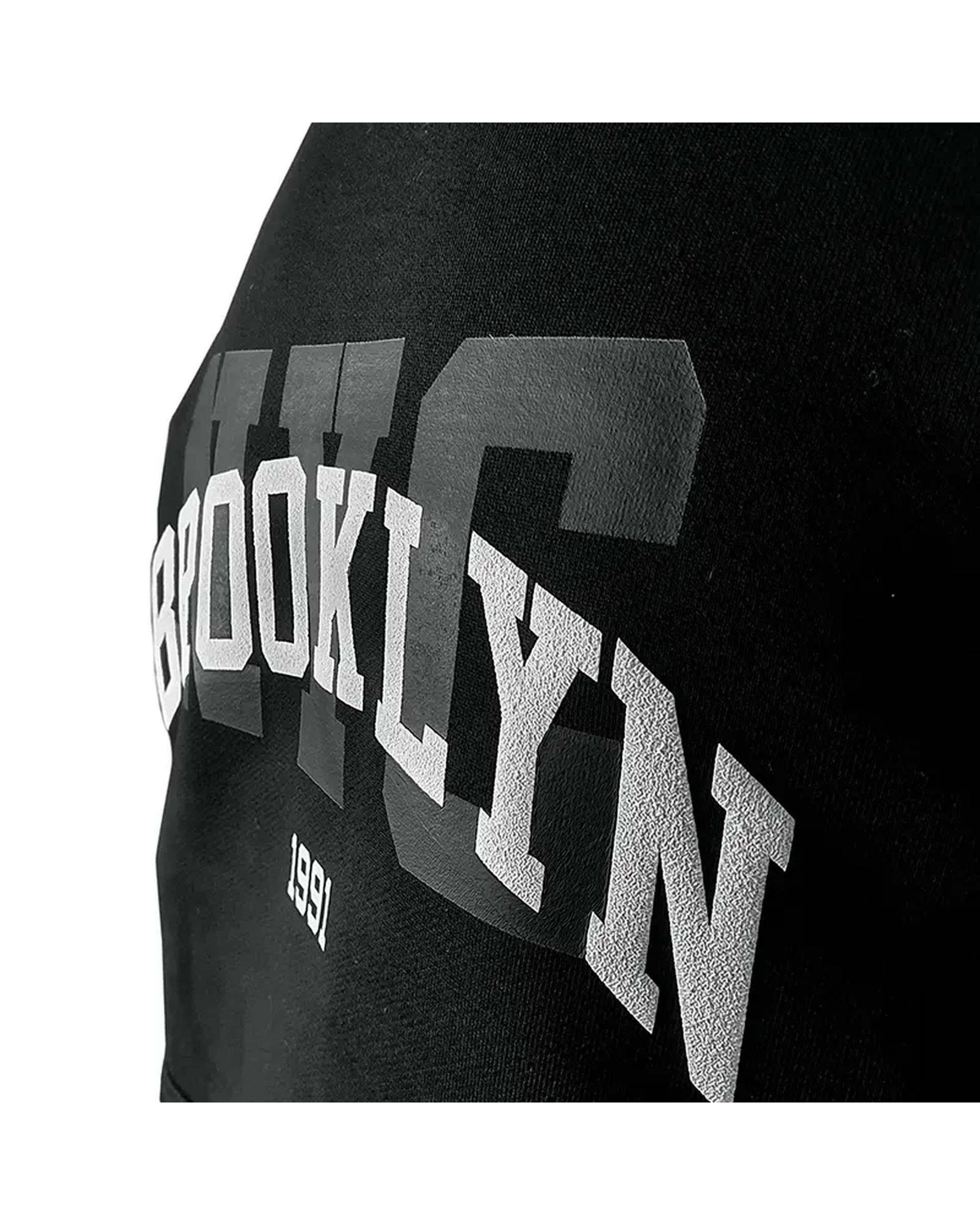 هودی مردانه BROOKLYN مشکی نوزده نود و یک 1991 مدل GK1946 B