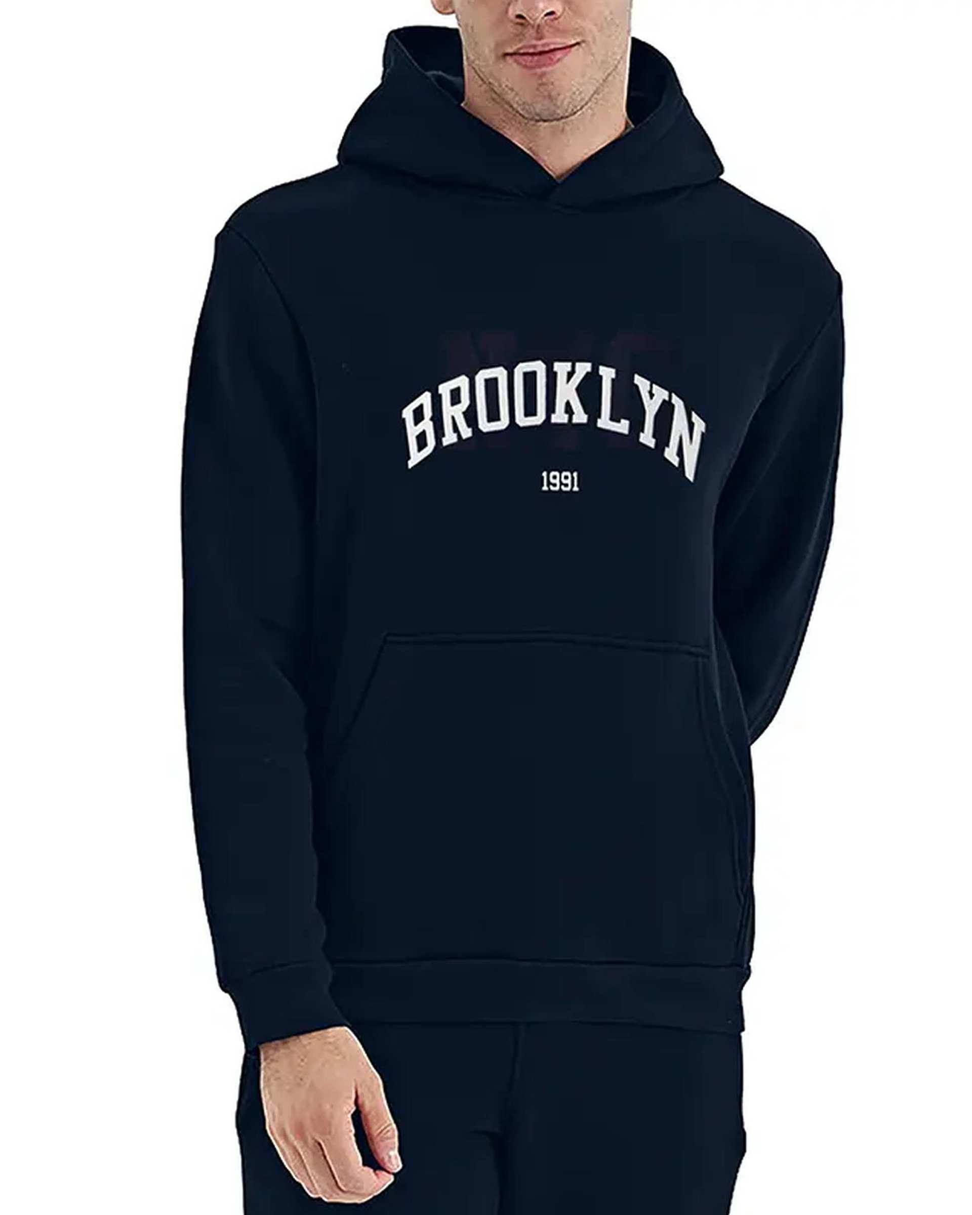 هودی مردانه BROOKLYN سرمه ای نوزده نود و یک 1991 مدل GK1946 NB