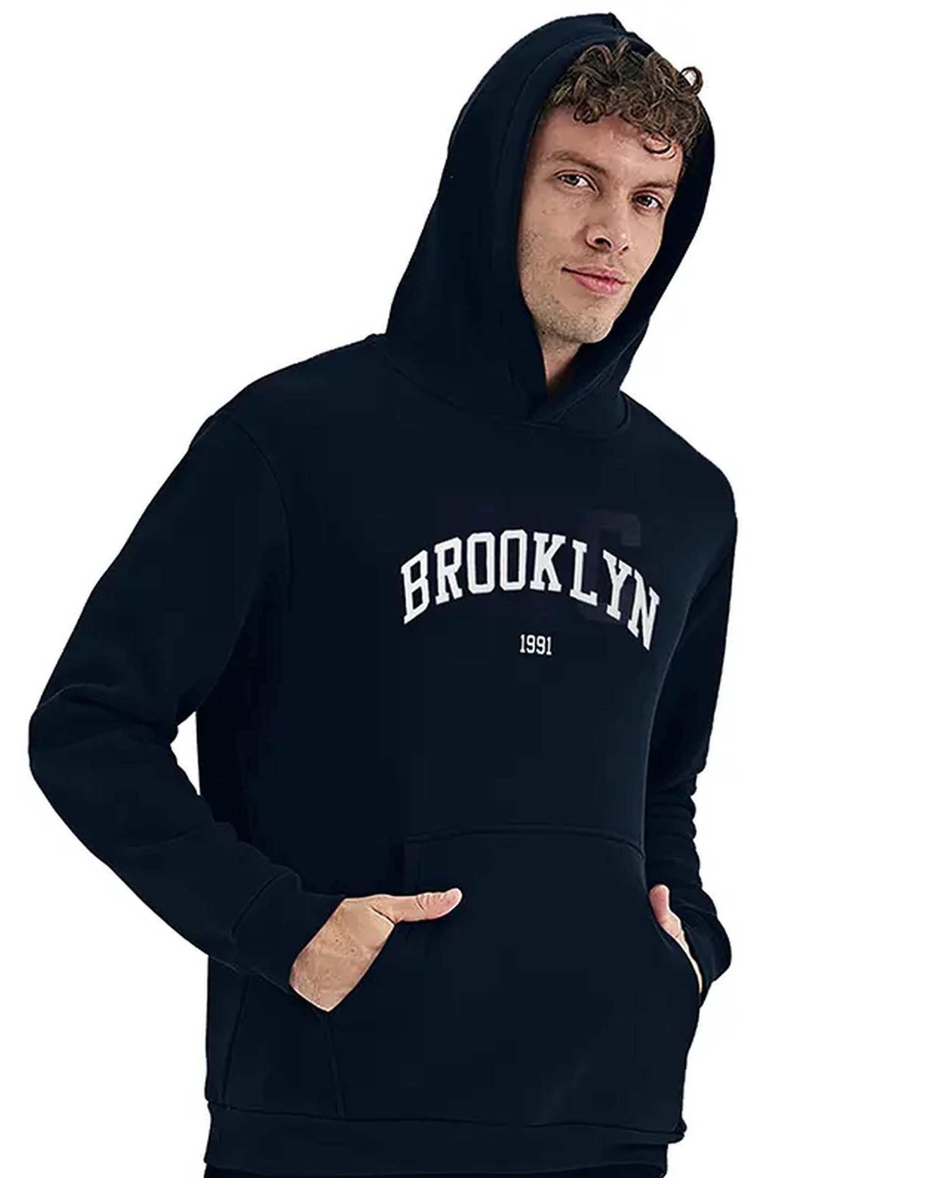 هودی مردانه BROOKLYN سرمه ای نوزده نود و یک 1991 مدل GK1946 NB