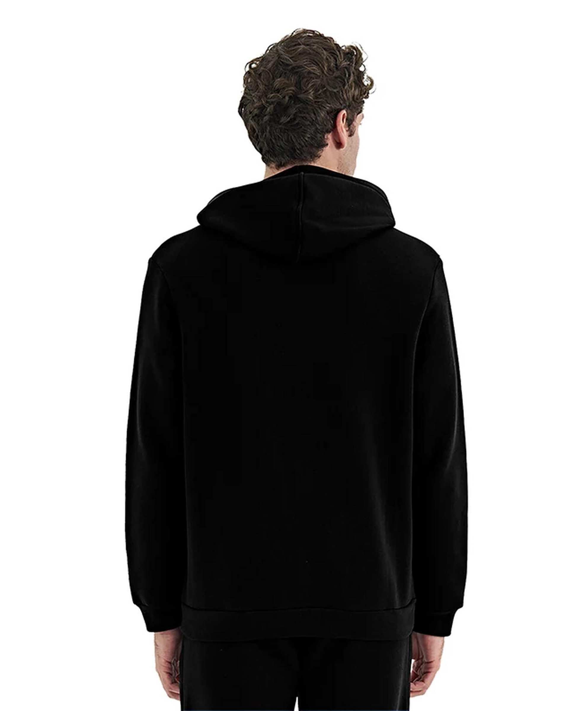 هودی مردانه مشکی نوزده نود و یک 1991 مدل GK1948 B