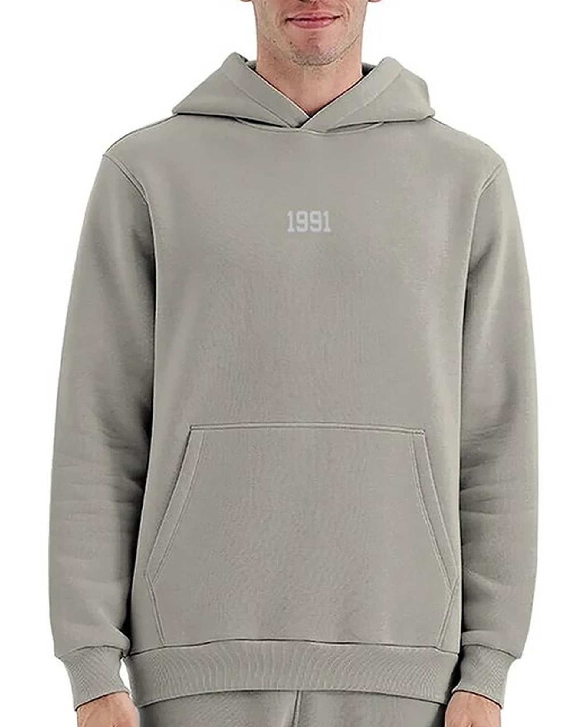 هودی مردانه طوسی نوزده نود و یک 1991 مدل GK1948 G