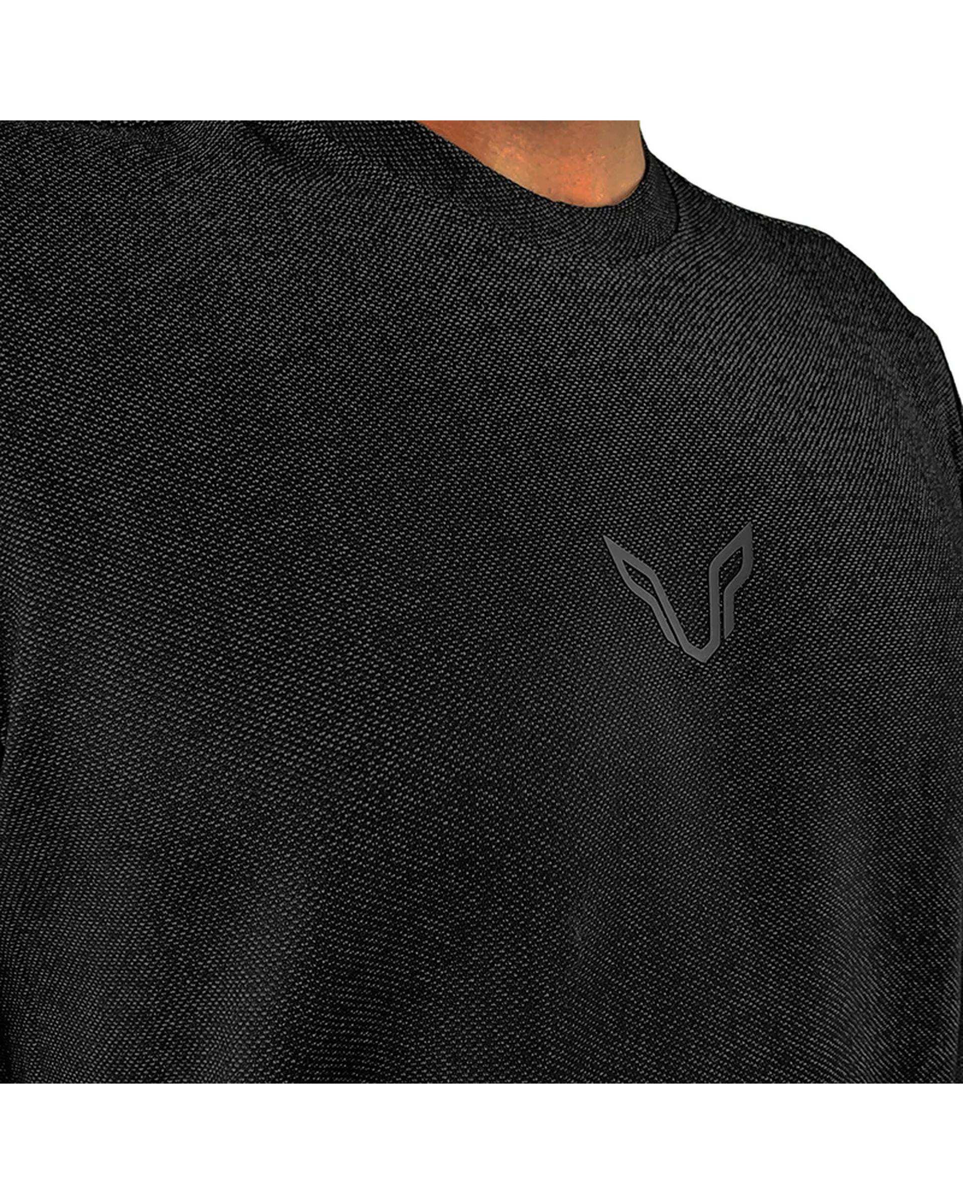 سویشرت مردانه خاویاری مشکی نوزده نود و یک 1991 مدل GK1949 B