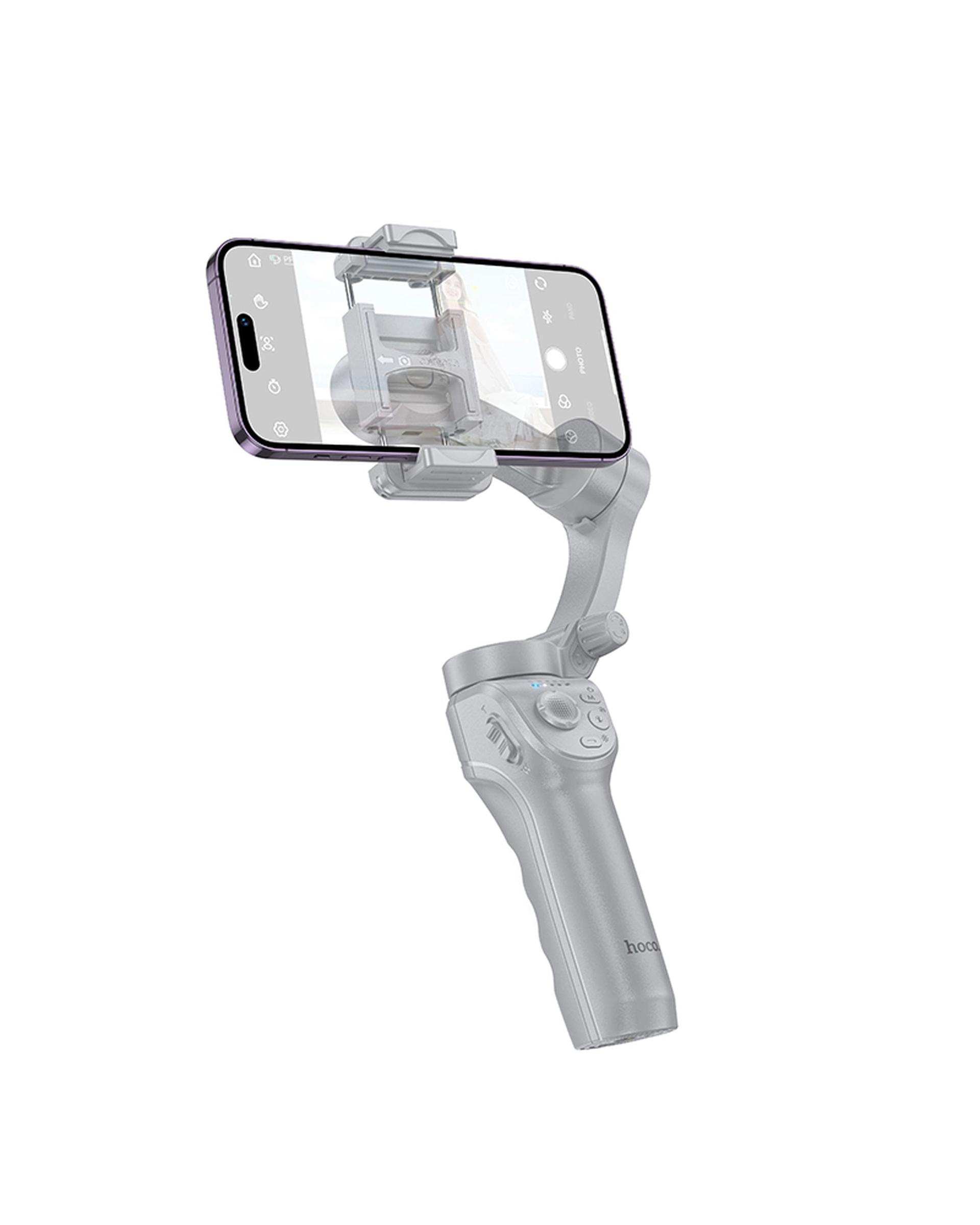 پایه نگهدارنده گوشی موبایل گیمبال طوسی هوکو Hoco مدل K24