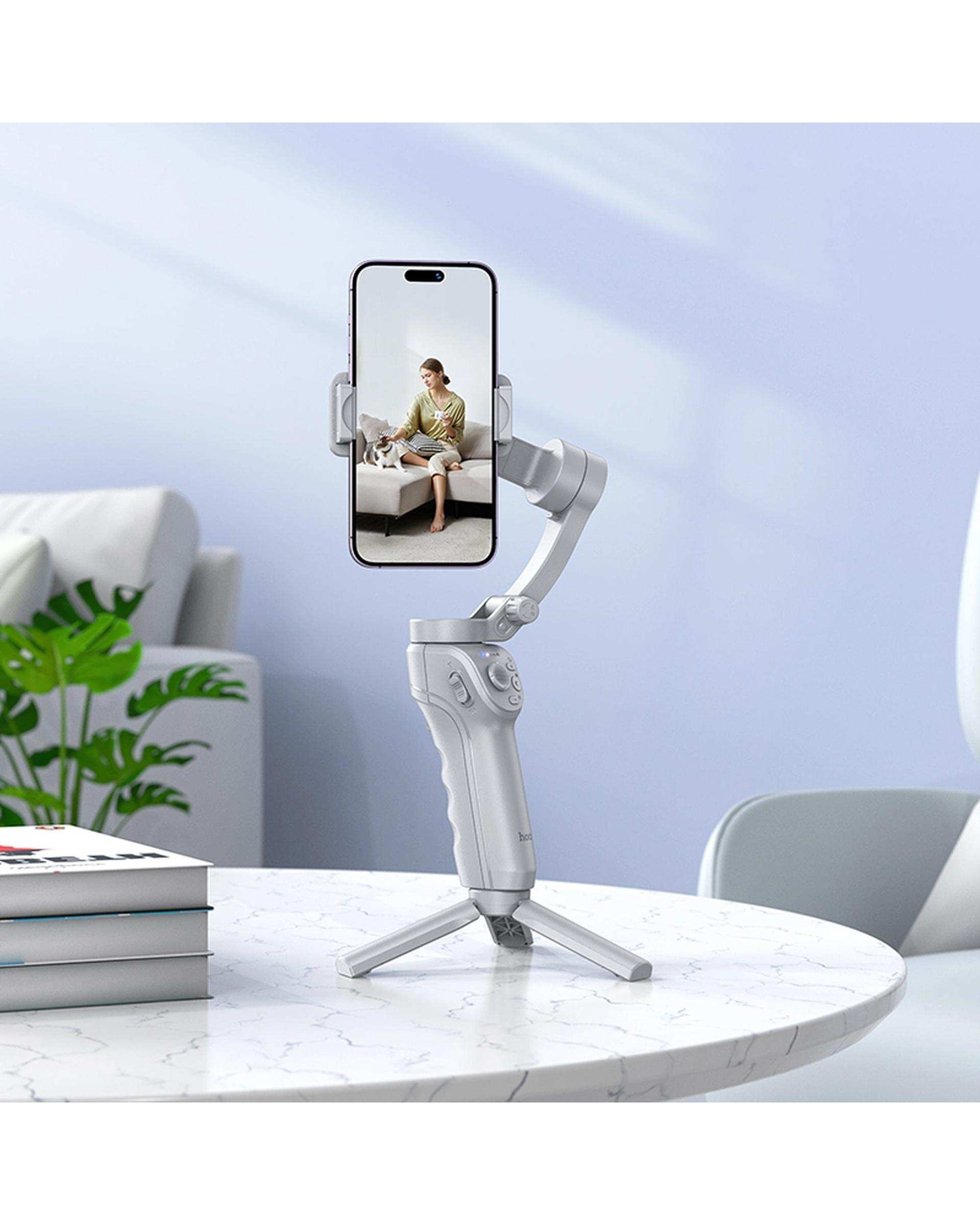 پایه نگهدارنده گوشی موبایل گیمبال طوسی هوکو Hoco مدل K24