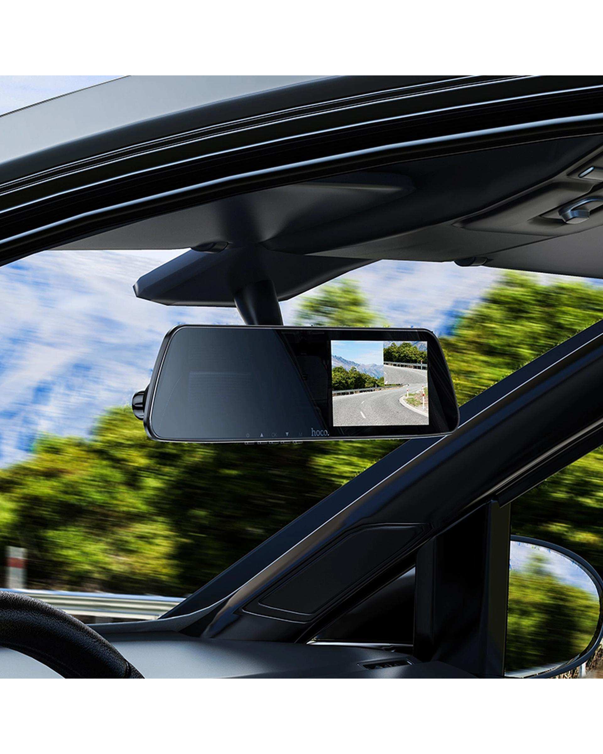 دوربین ثبت وقایع مشکی هوکو Hoco مدل آیینه ای مدل DV4