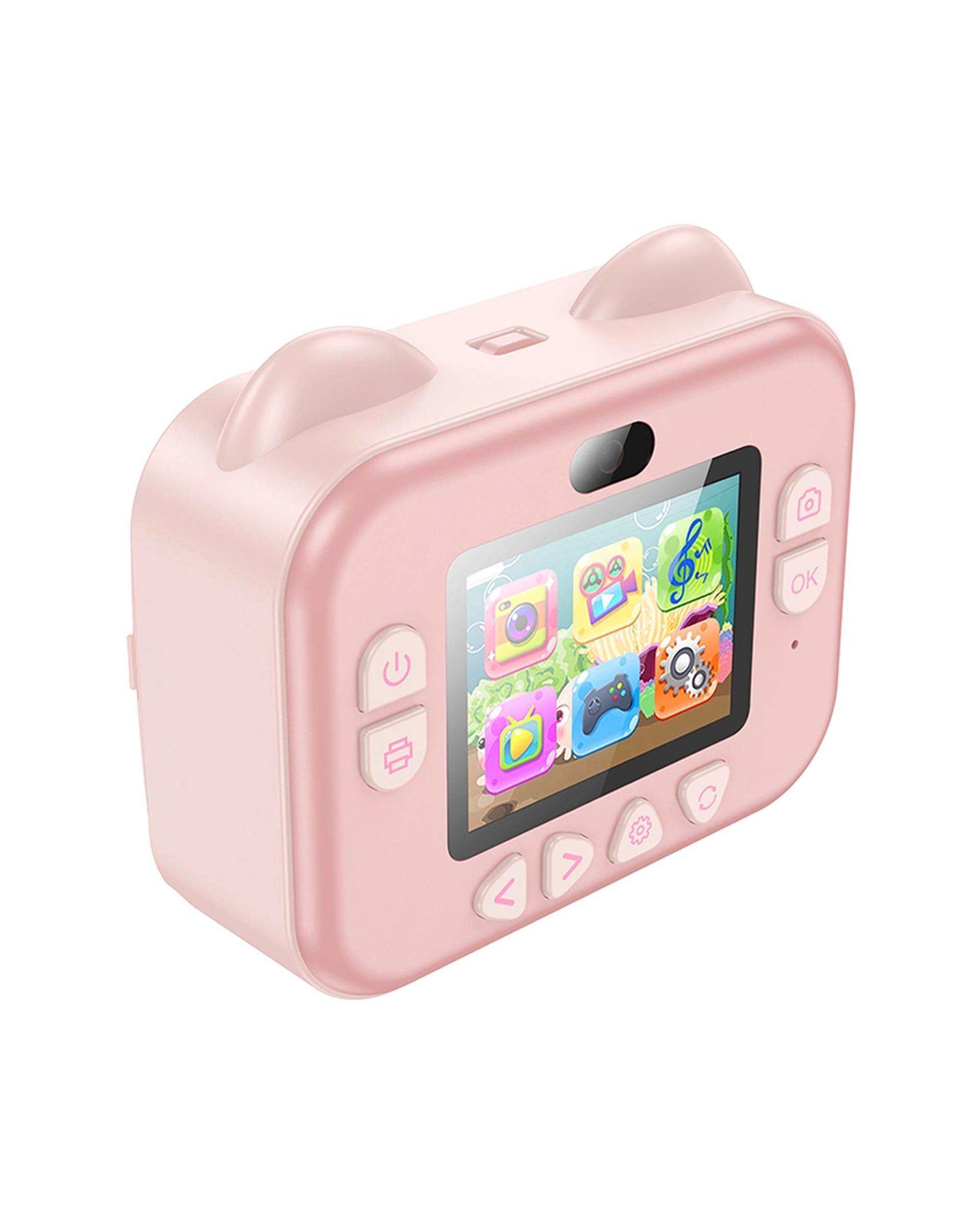 دوربین دیجیتال چاپ سریع کودکان صورتی هوکو Hoco مدل DV204