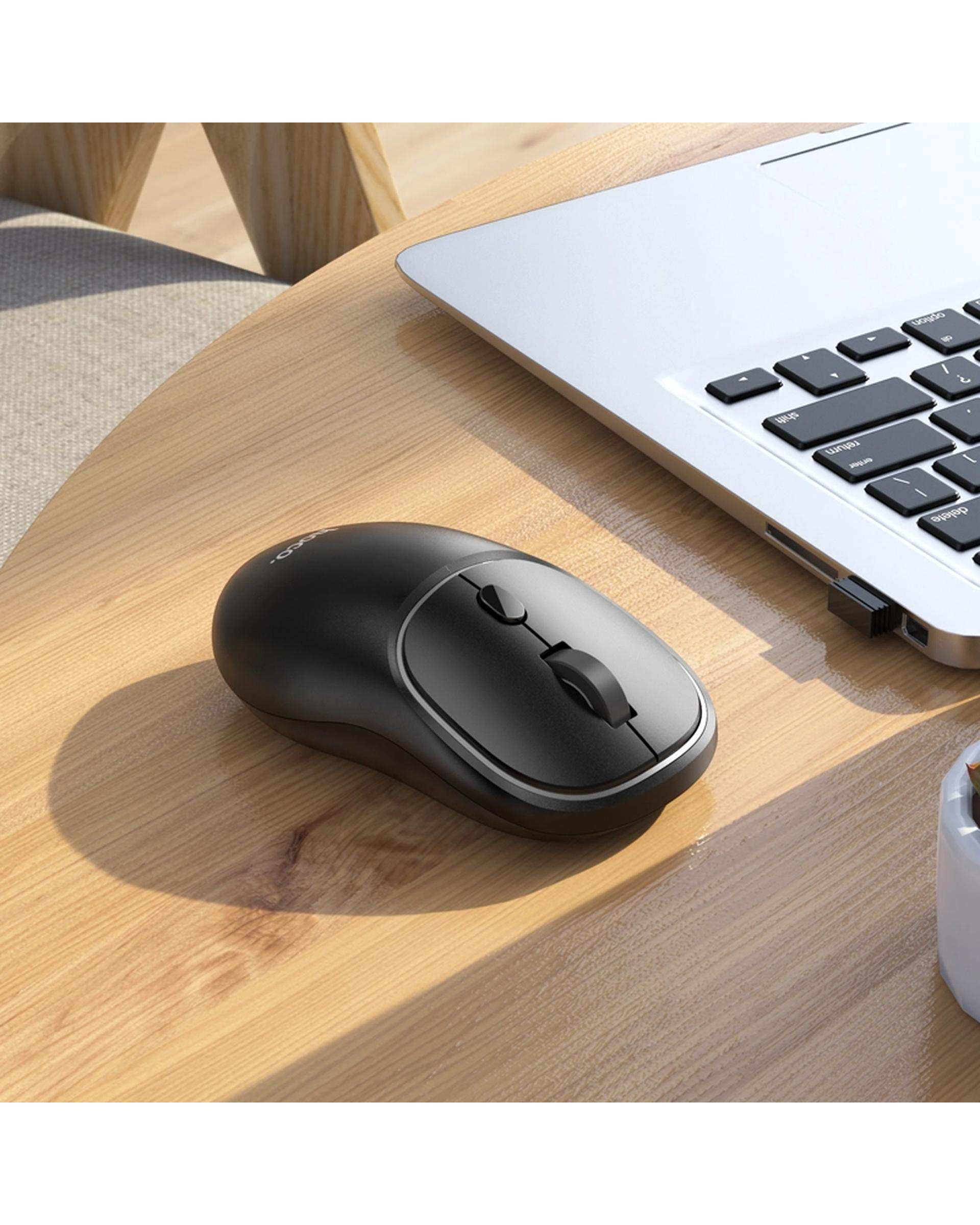 ماوس بی سیم مشکی هوکو Hoco مدل GM25