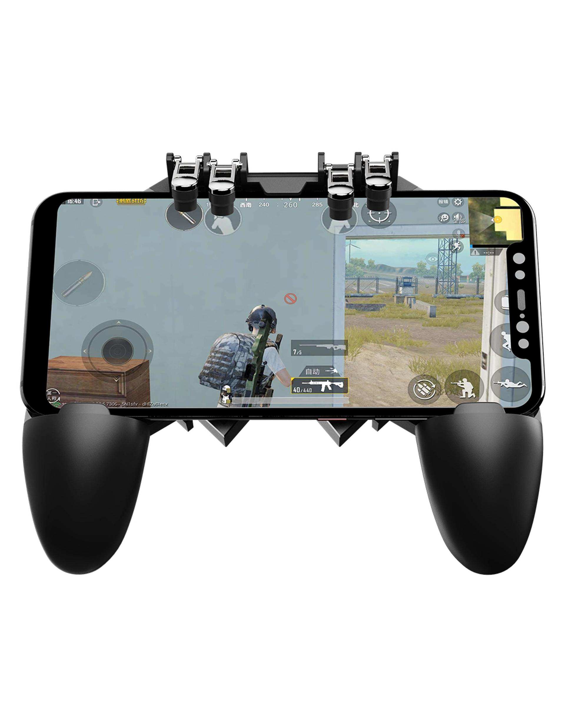 دسته بازی 6 انگشتی مشکی هوکو Hoco مدل GM7