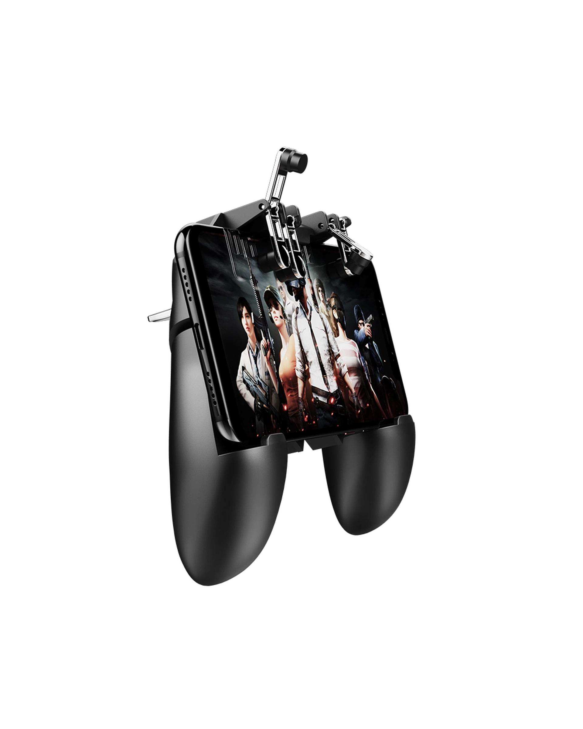 دسته بازی 6 انگشتی مشکی هوکو Hoco مدل GM7