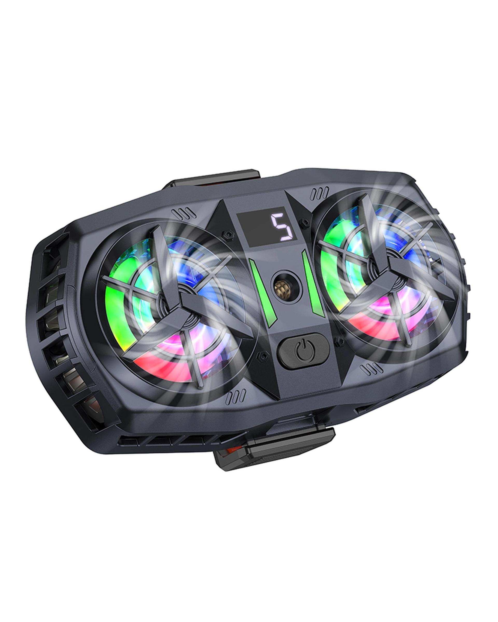 فن خنک کننده گوشی موبایل مشکی هوکو Hoco مدل GM36