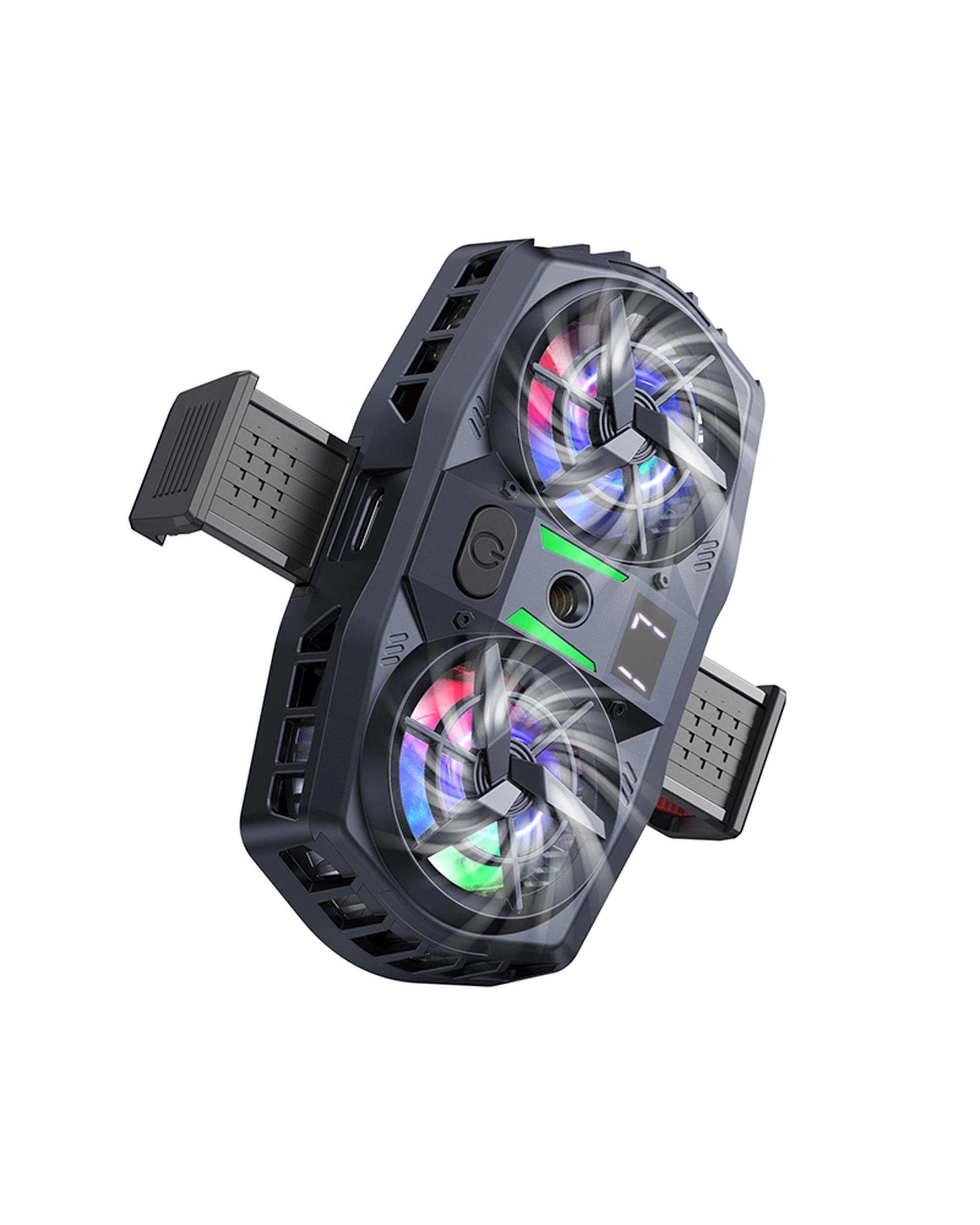 فن خنک کننده گوشی موبایل مشکی هوکو Hoco مدل GM36