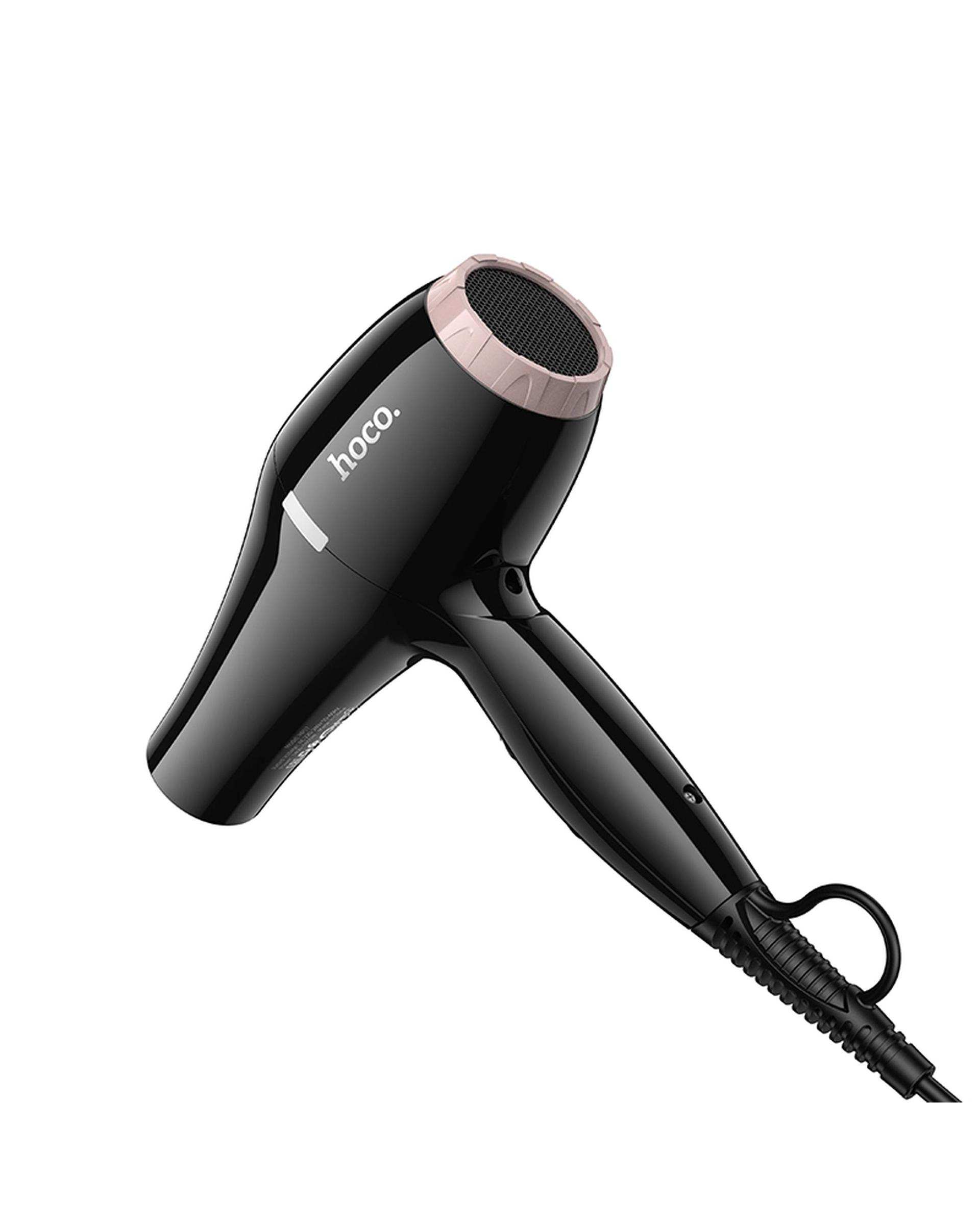 سشوار حرفه ای مشکی هوکو Hoco مدل HP17