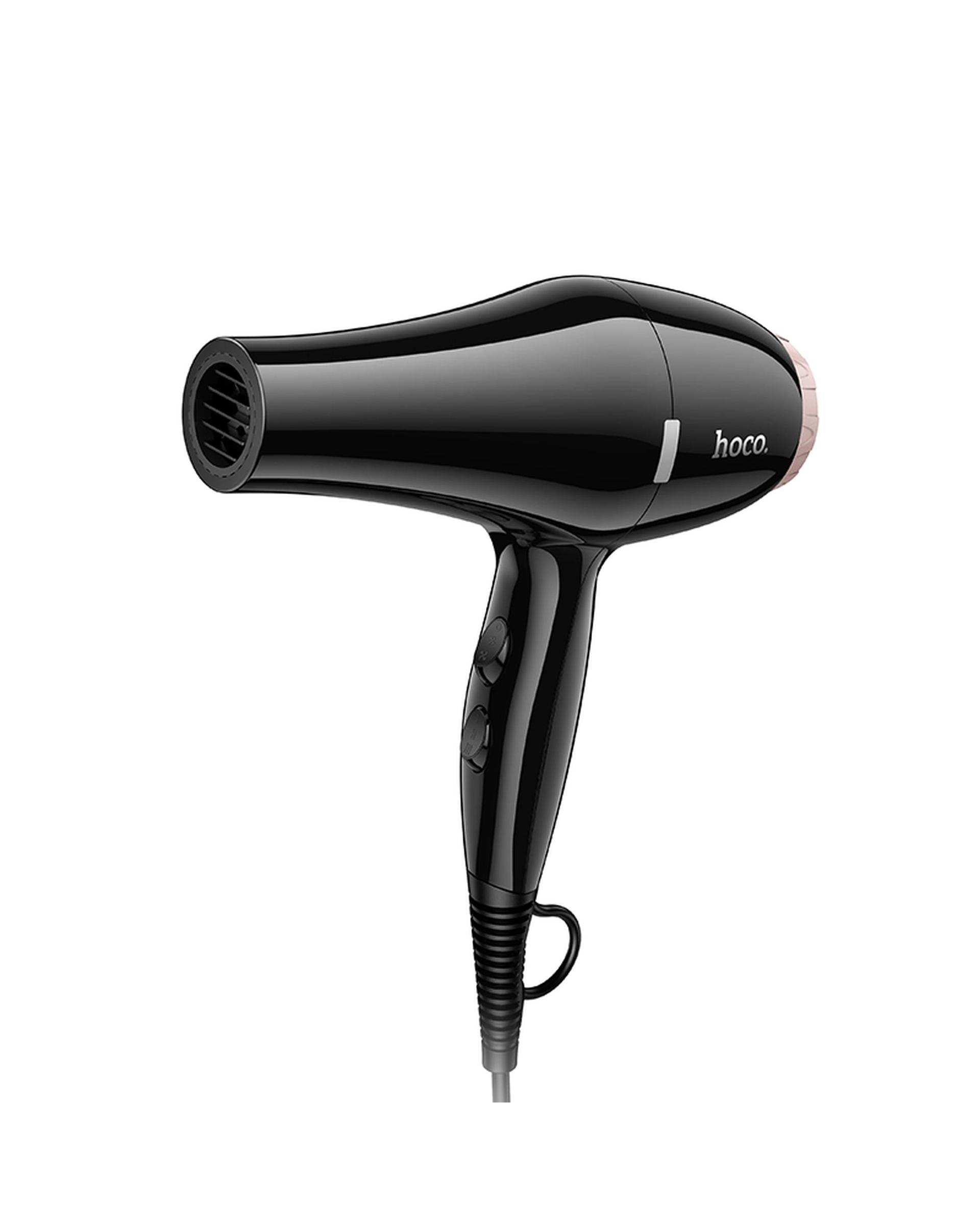 سشوار حرفه ای مشکی هوکو Hoco مدل HP17