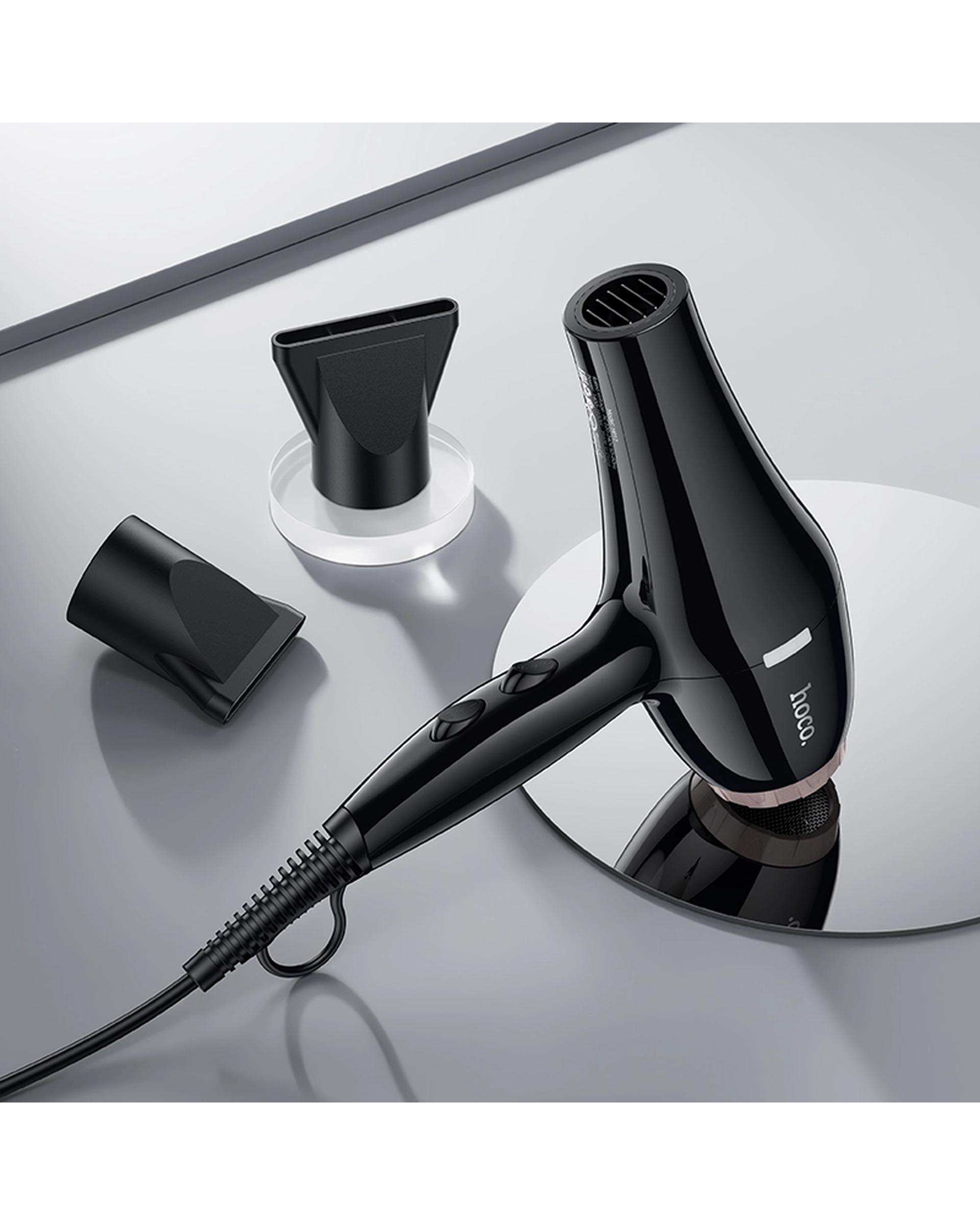 سشوار حرفه ای مشکی هوکو Hoco مدل HP17