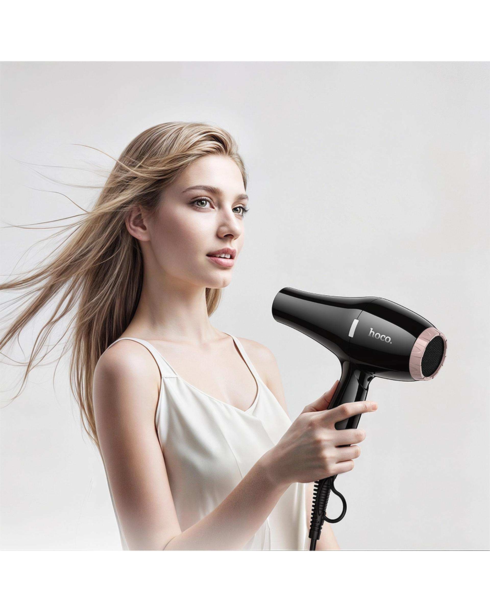 سشوار حرفه ای مشکی هوکو Hoco مدل HP17