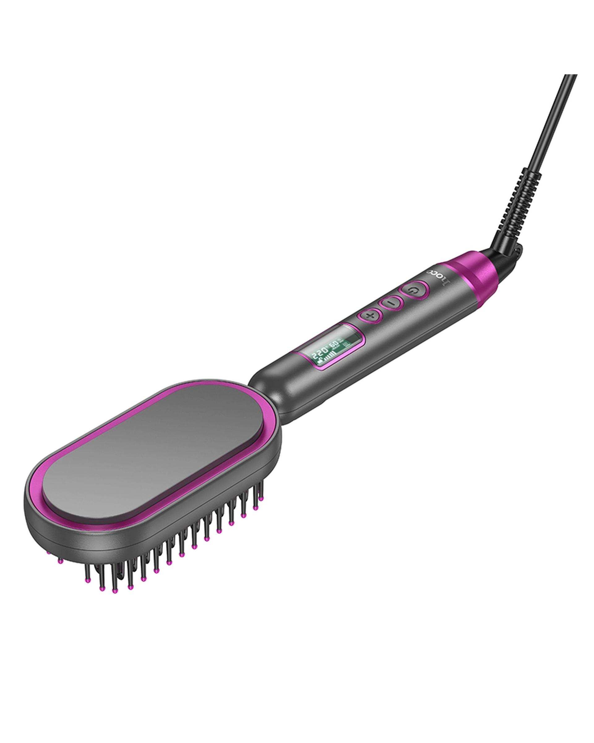 برس حرارتی صاف کننده مو صورتی هوکو Hoco مدل HP44