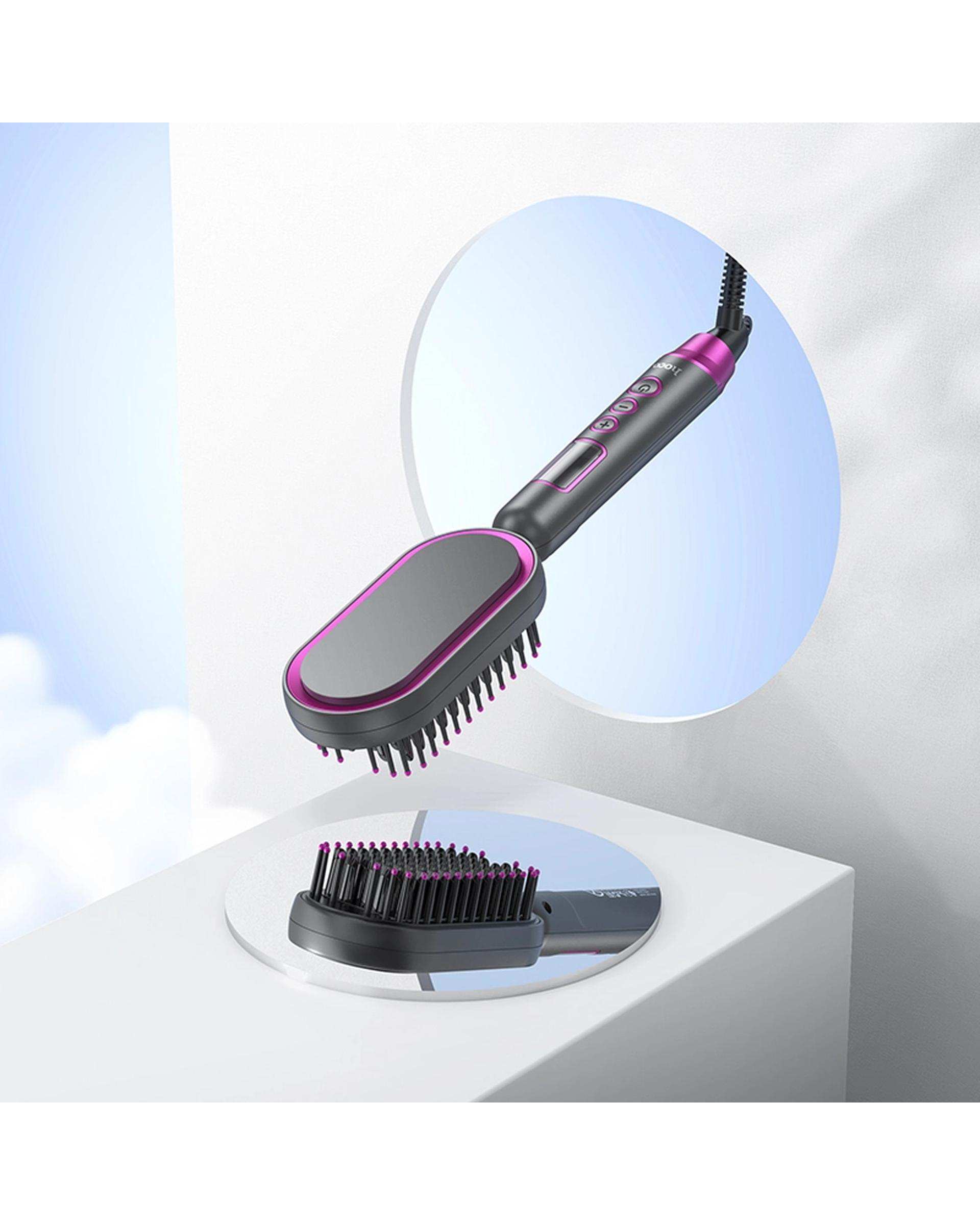 برس حرارتی صاف کننده مو صورتی هوکو Hoco مدل HP44