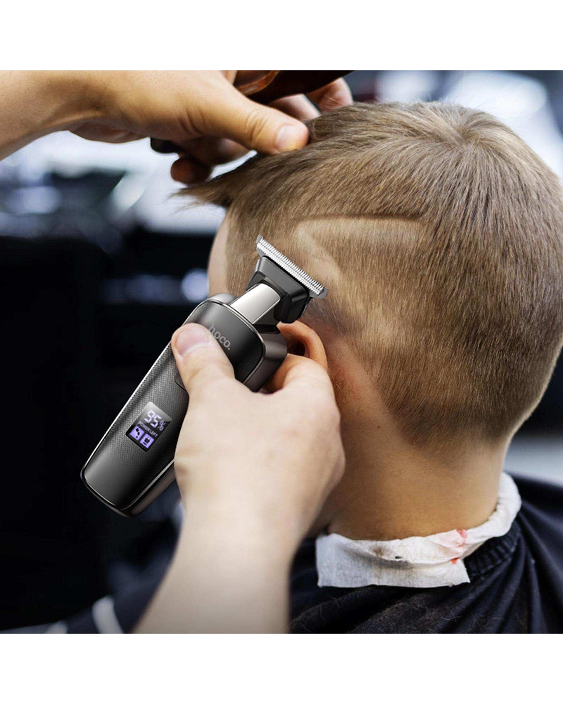ماشین اصلاح موی سر و صورت مشکی هوکو Hoco مدل HP23