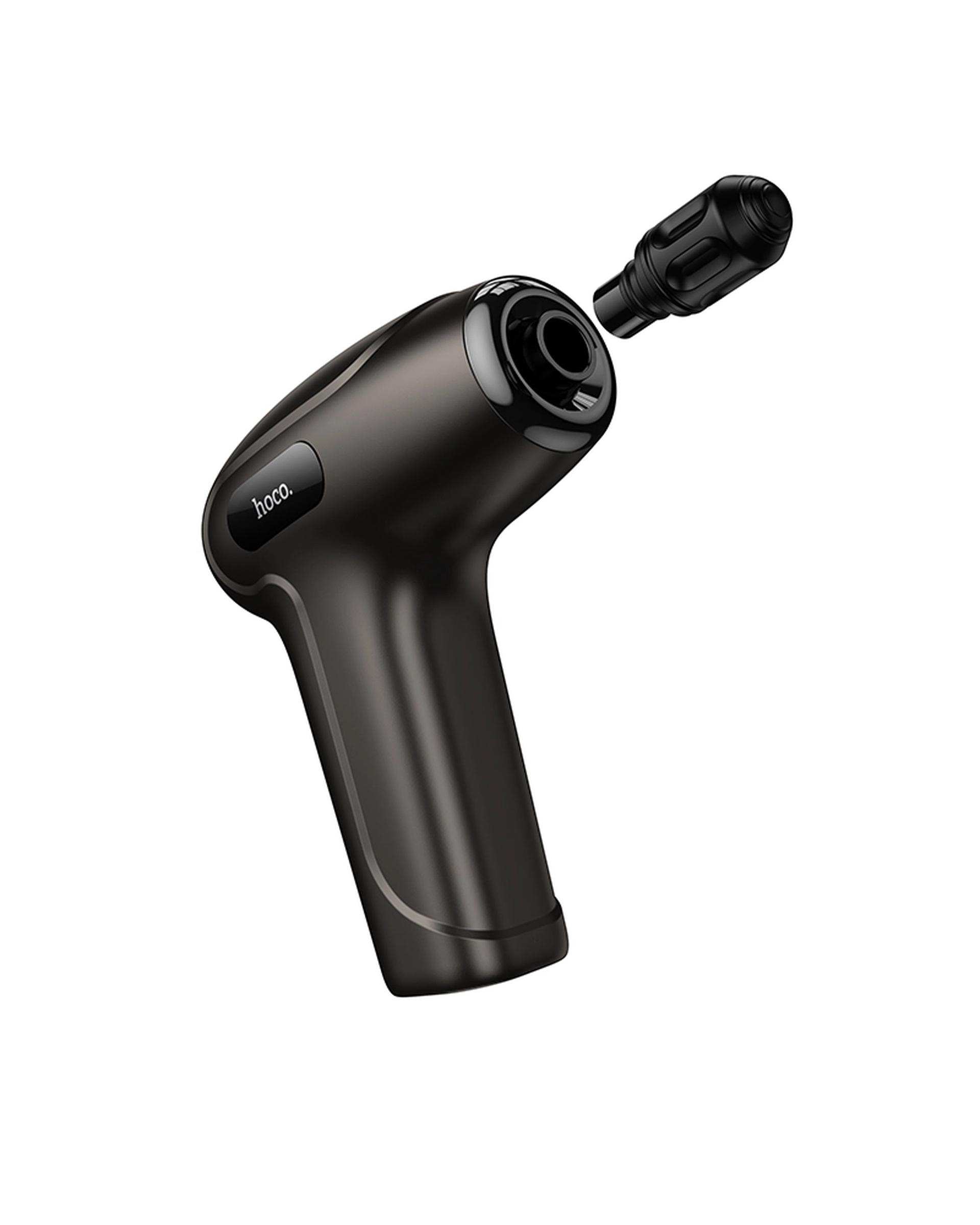 ماساژور تفنگی حرکتی، ضربه ای و لرزشی مشکی هوکو Hoco مدل HP51