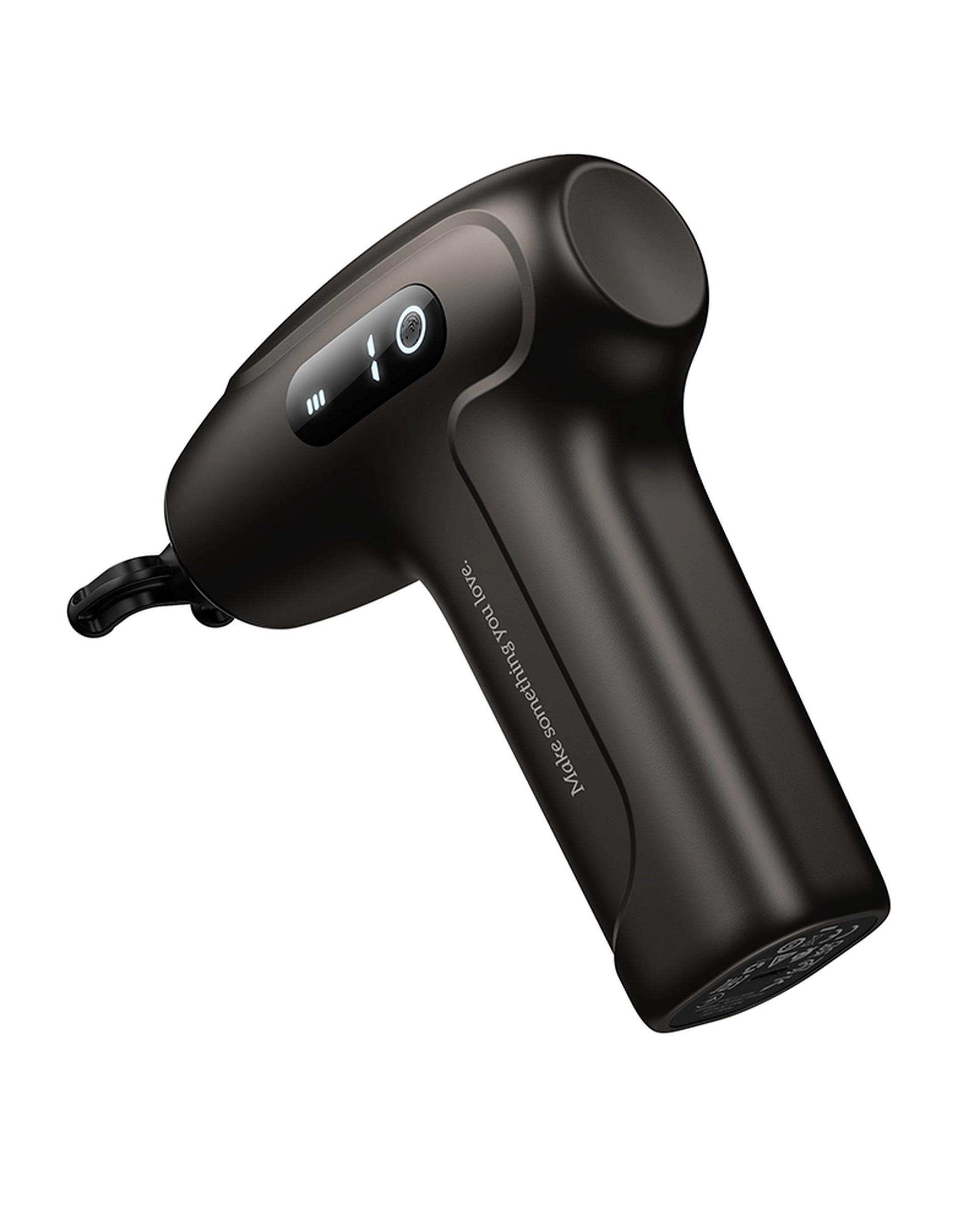 ماساژور تفنگی حرکتی، ضربه ای و لرزشی مشکی هوکو Hoco مدل HP51