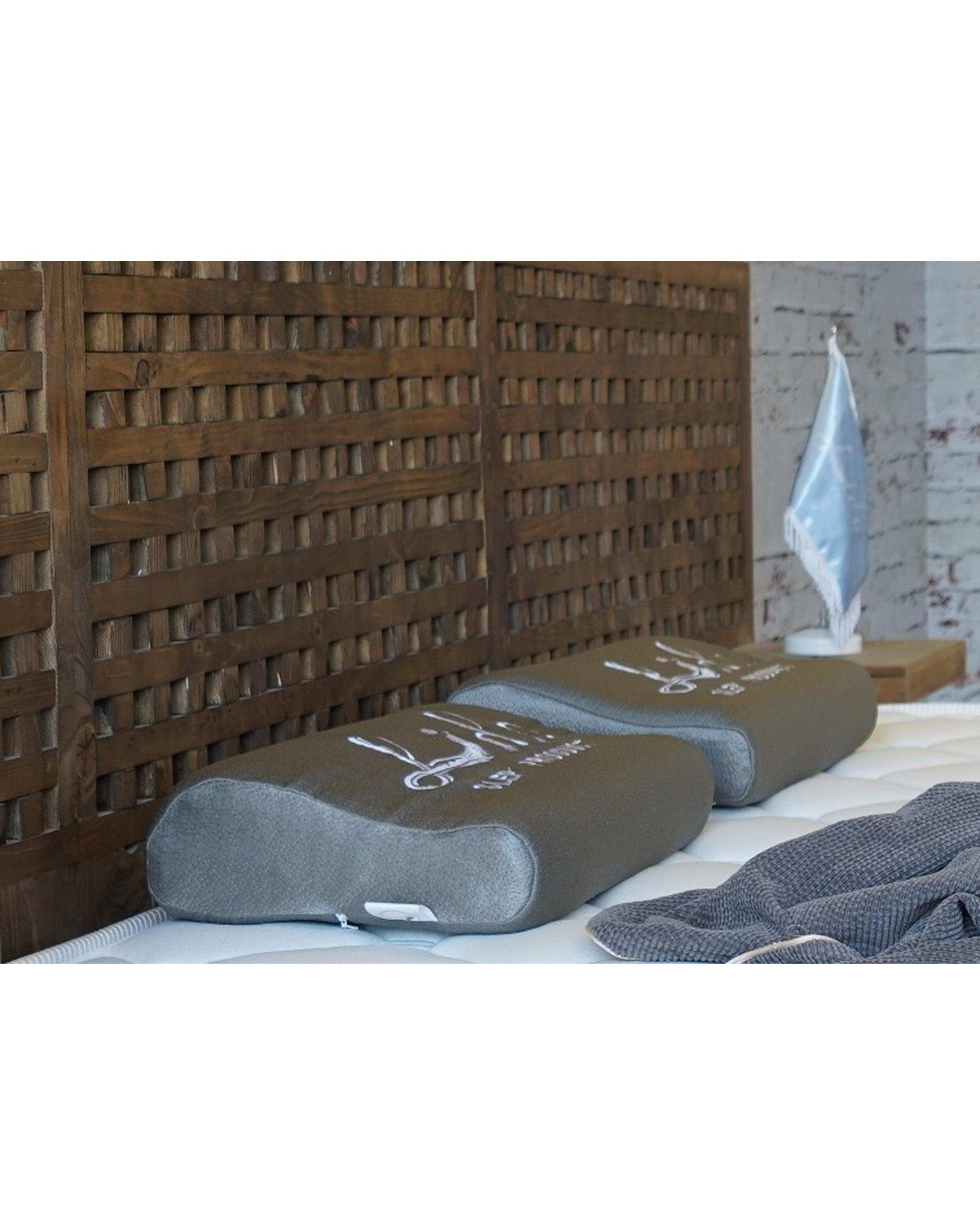 بالش طبی مموری لیدو Lido مدل موج با ژل خنک کننده کد B2X64 سایز دو ایکس لارج