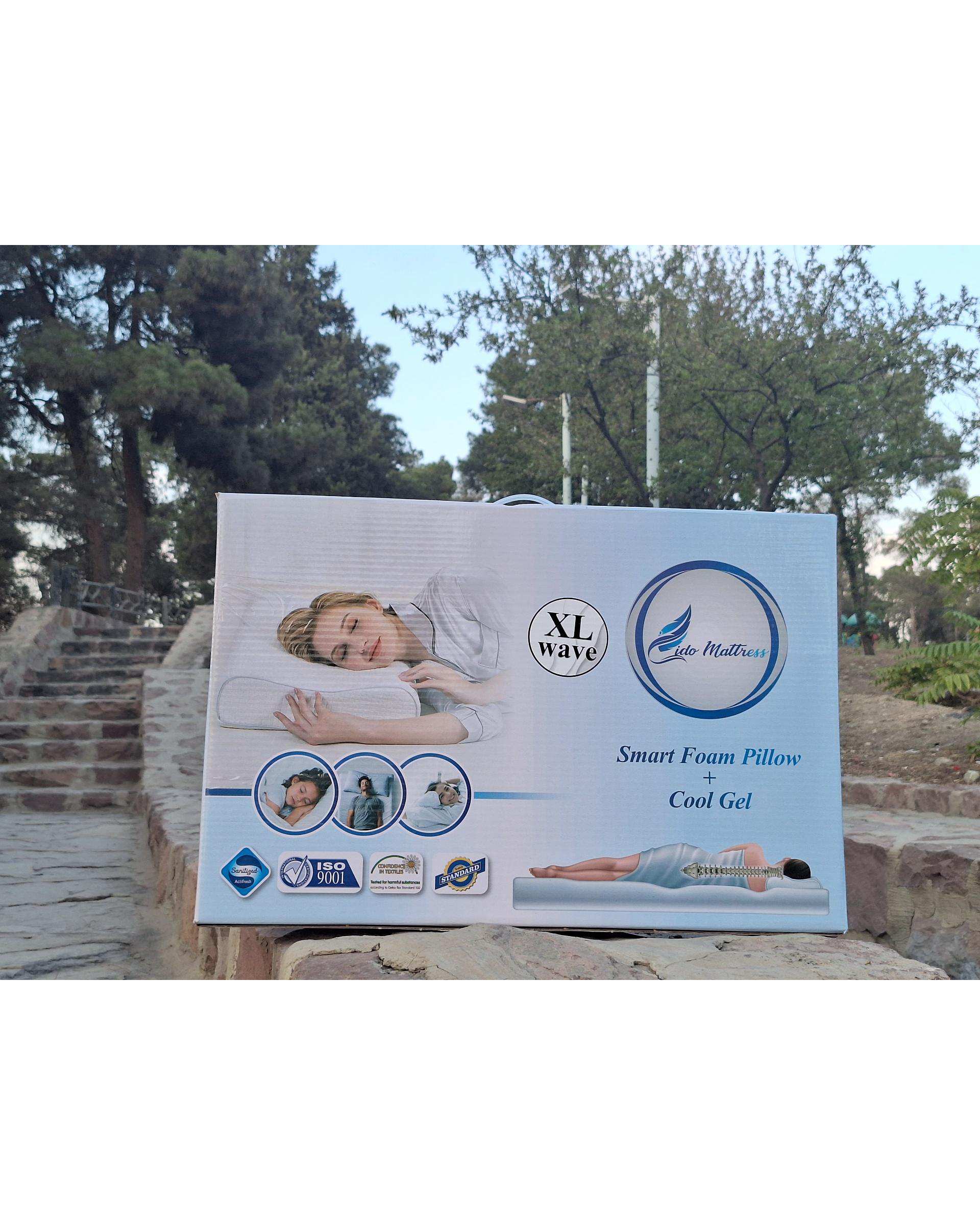 بالش طبی مموری لیدو Lido مدل پروانه ای کد BP64 سایز 40×60